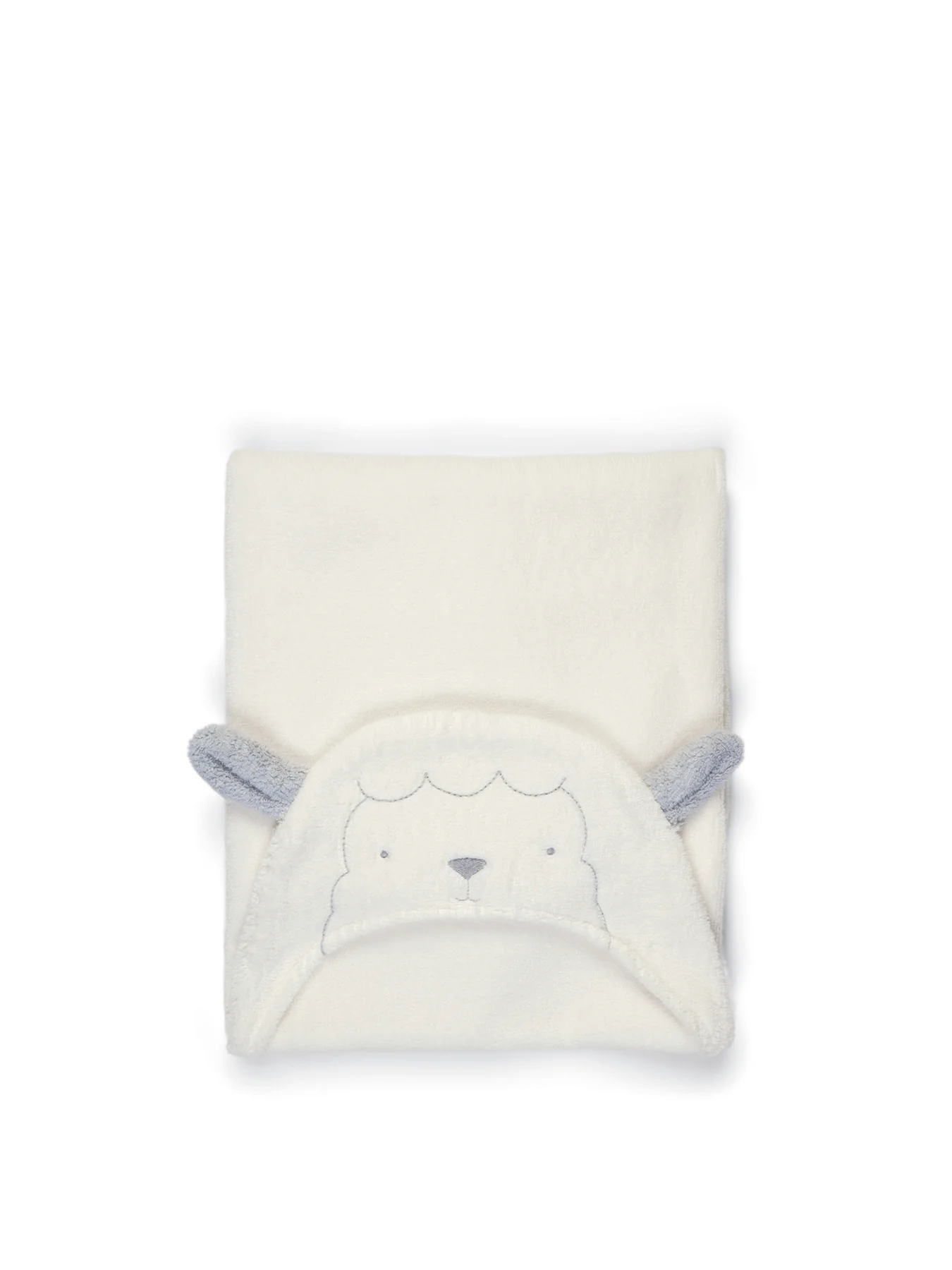 Hooded Towel Lamb White - Image 3