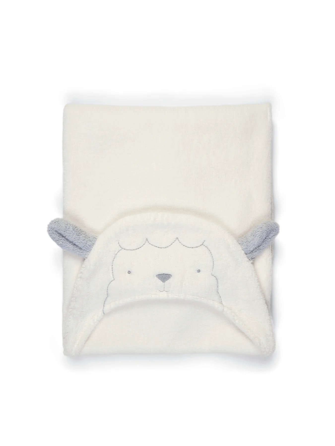 Hooded Towel Lamb White - Image 6