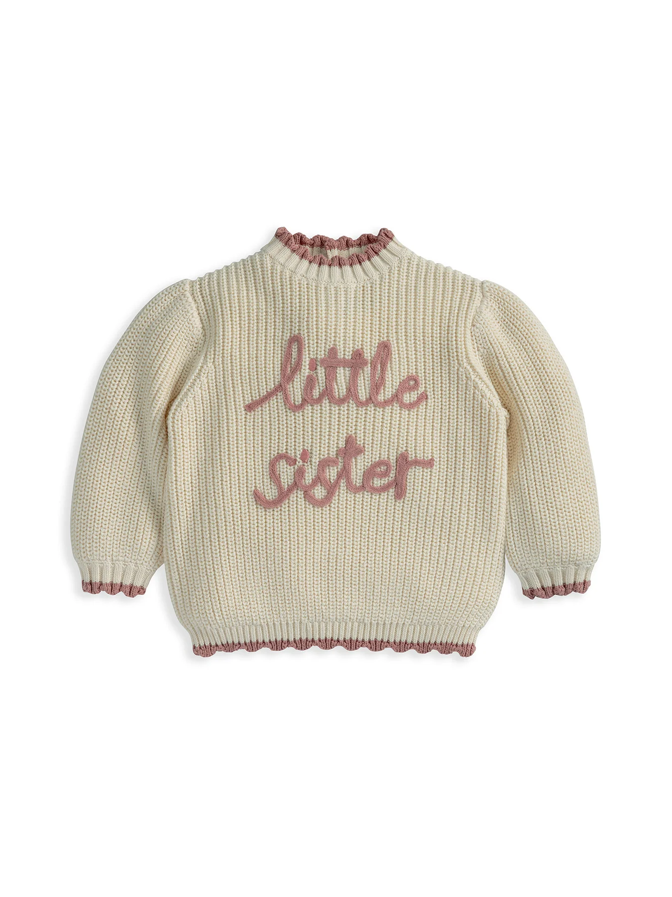 Baby Little Sister Jumper Pink