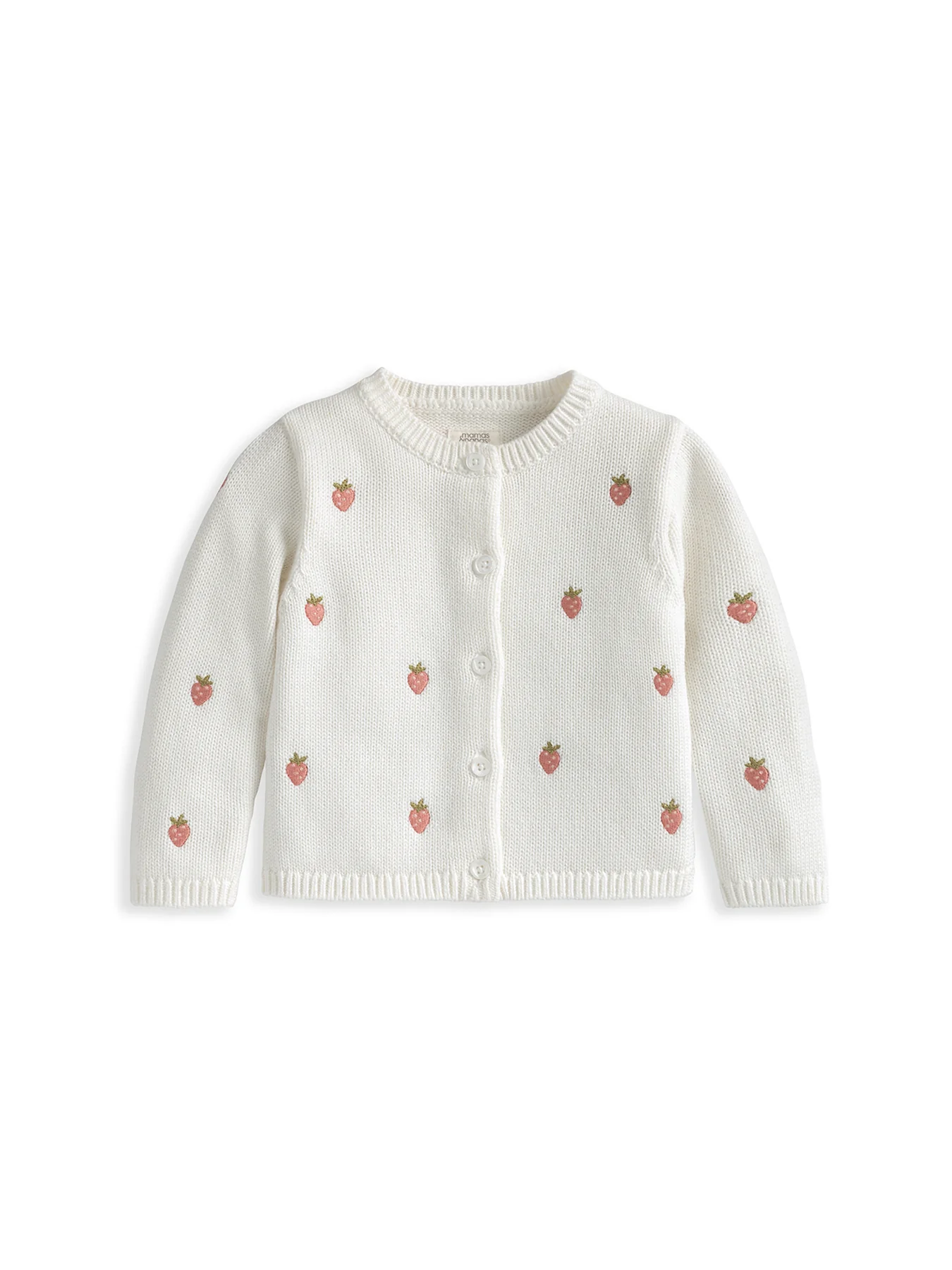 Baby Strawberry Cardigan Pink