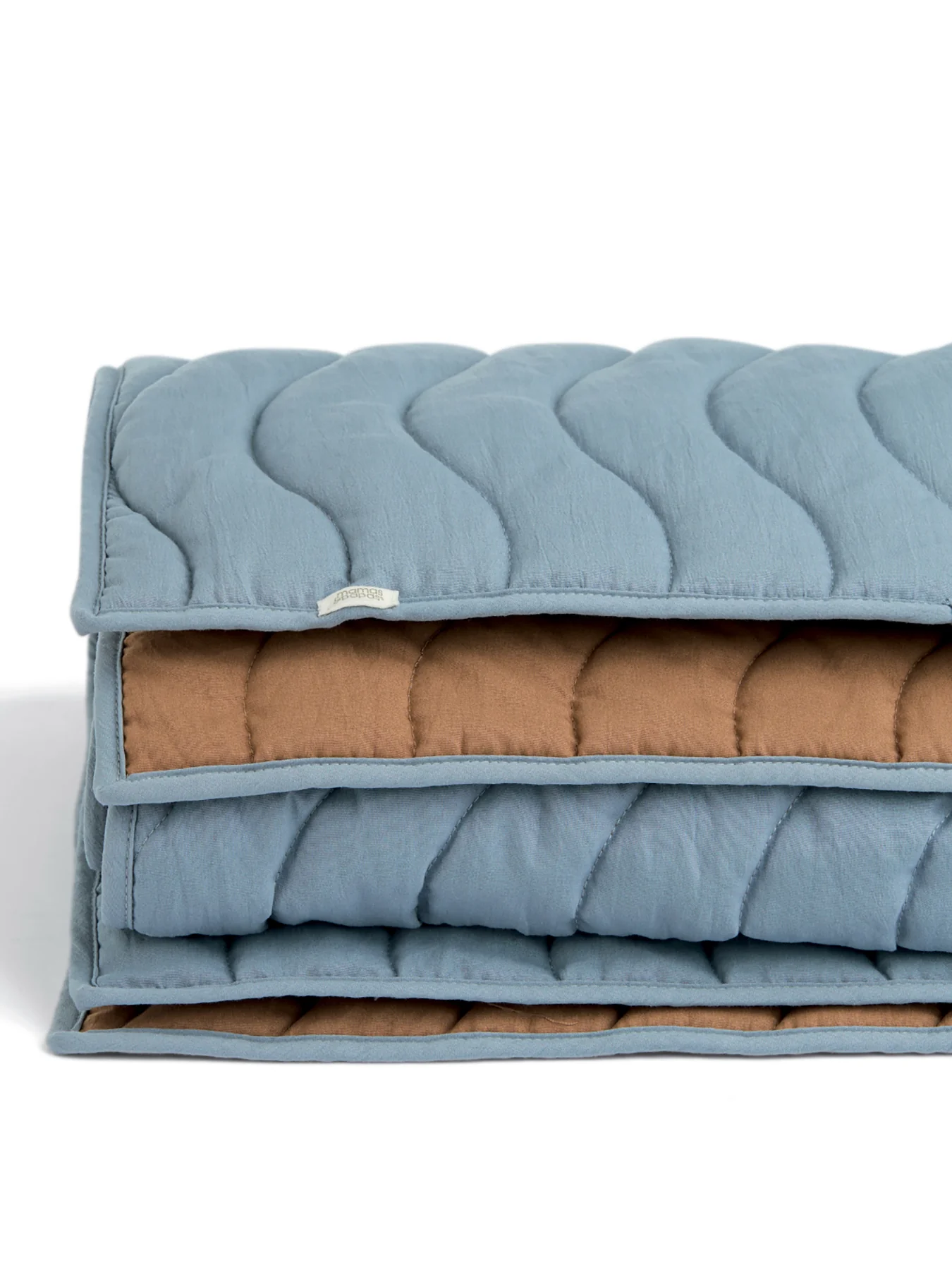 Baby Cot Quilt Blue - Image 3
