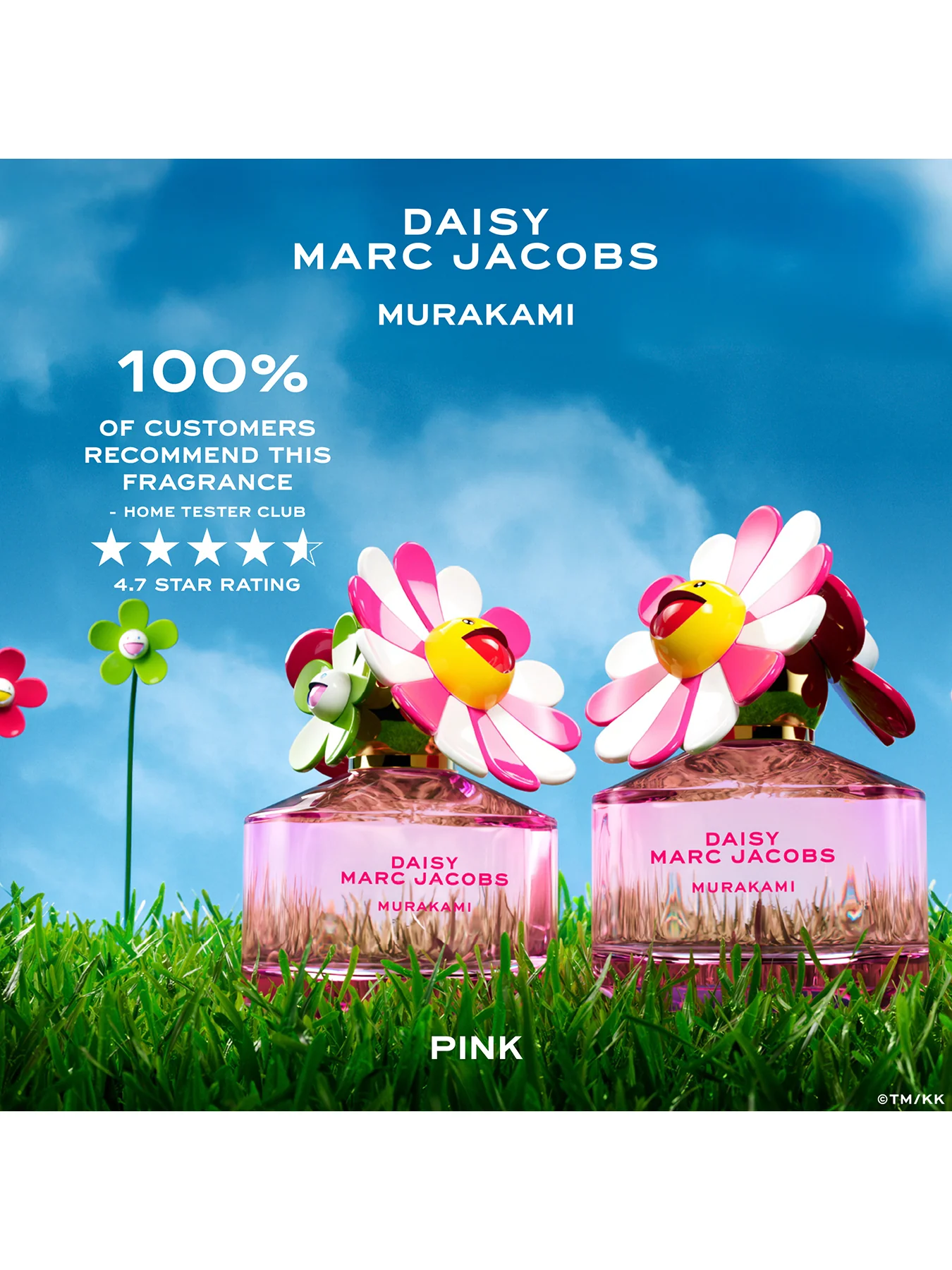 Daisy Murakami Eau de Parfum 50ml Limited Edition Pink - Image 4