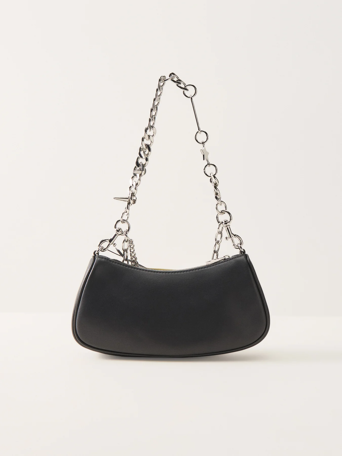 Charm Shoulder Bag Black - Image 3