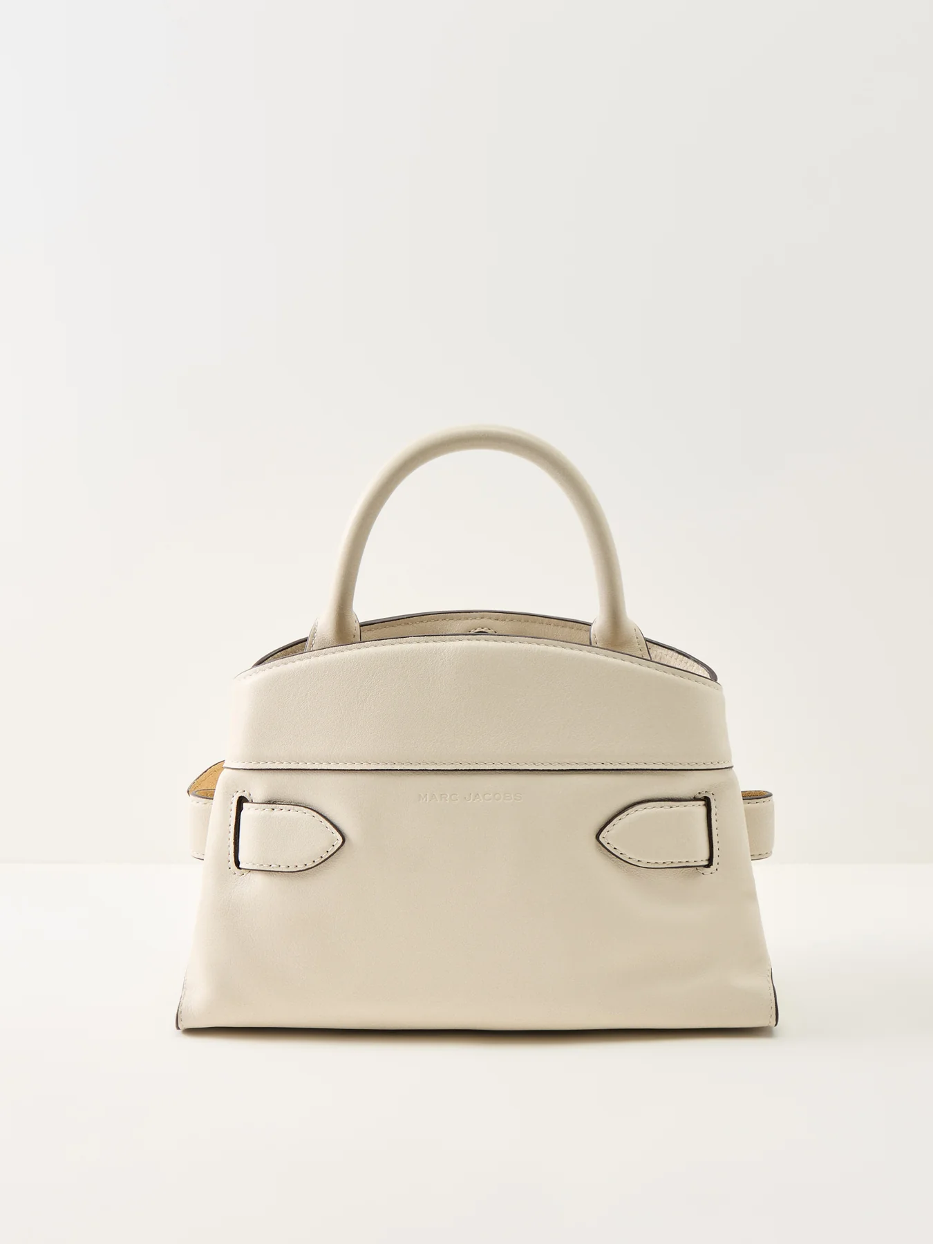 Dakota Small Satchel Bag Cream - Image 3
