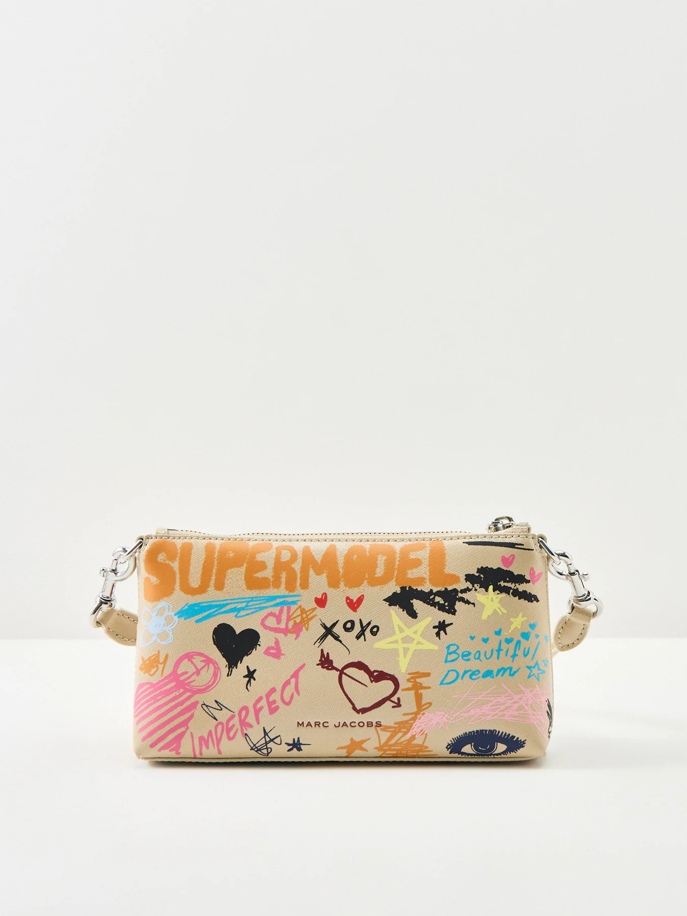 Pochette Leather Shoulder Bag Multi - Image 3