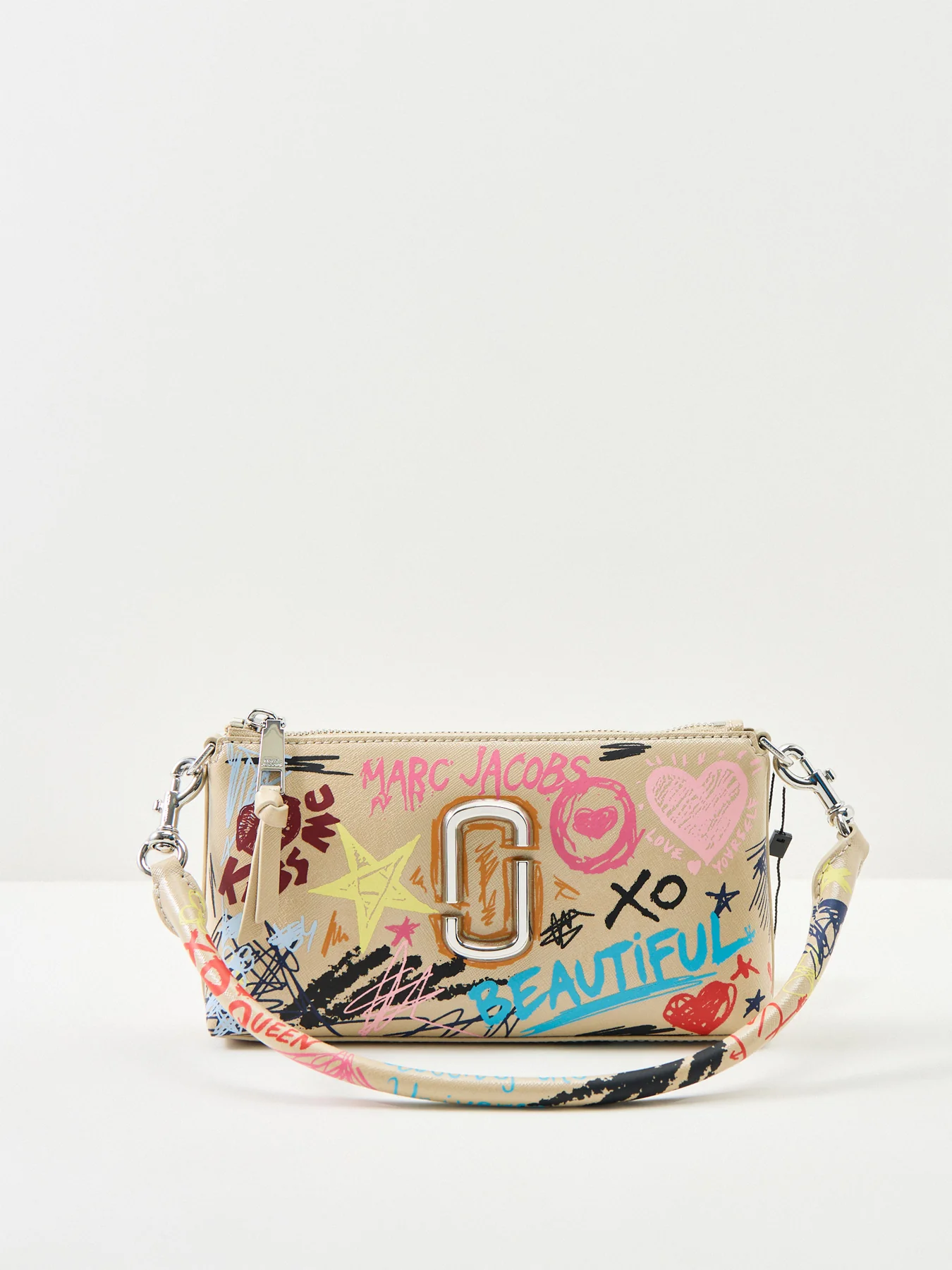 Pochette Leather Shoulder Bag Multi - Image 6