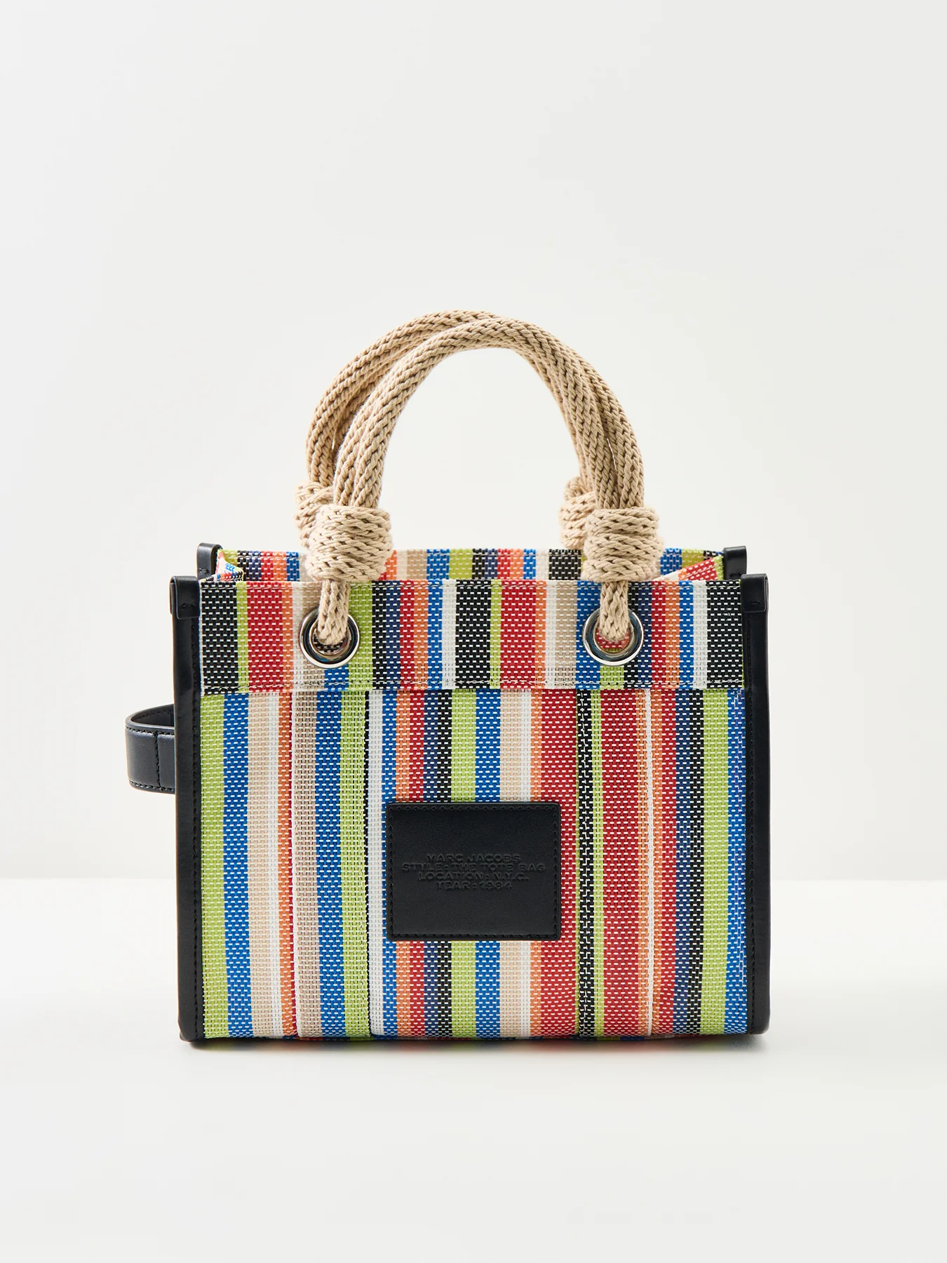 Small Canvas Tote Bag Multi - Image 3