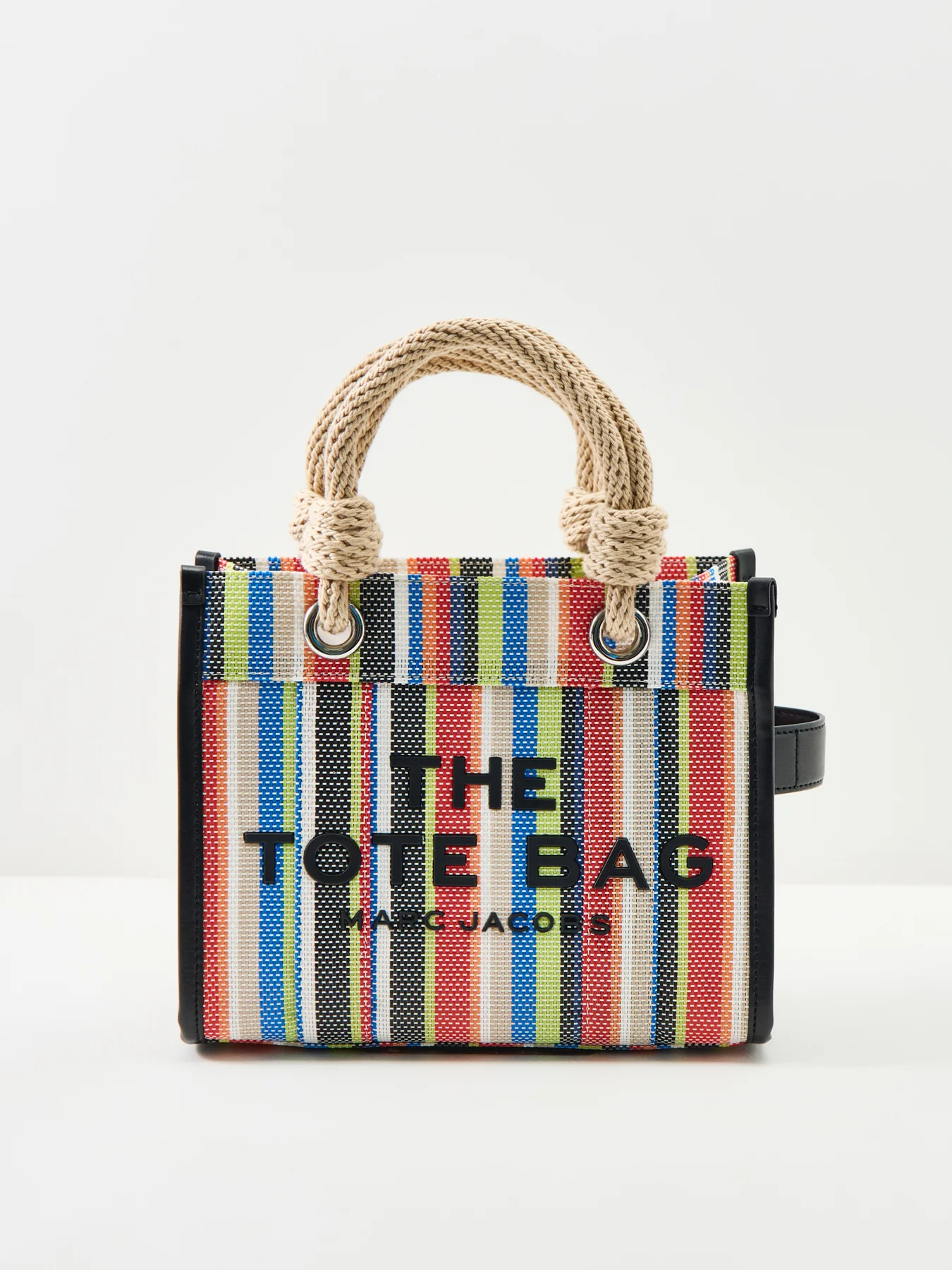 Small Canvas Tote Bag Multi - Image 6