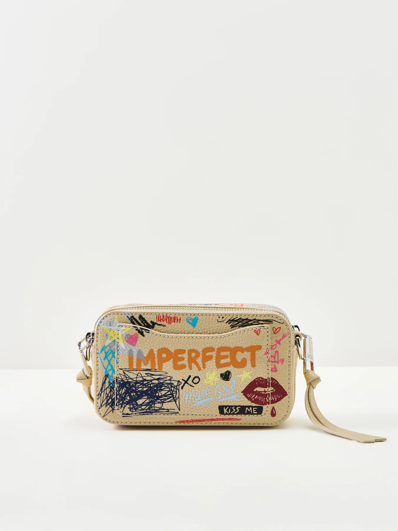 Snapshot Leather Crossbody Bag Multi - Image 3