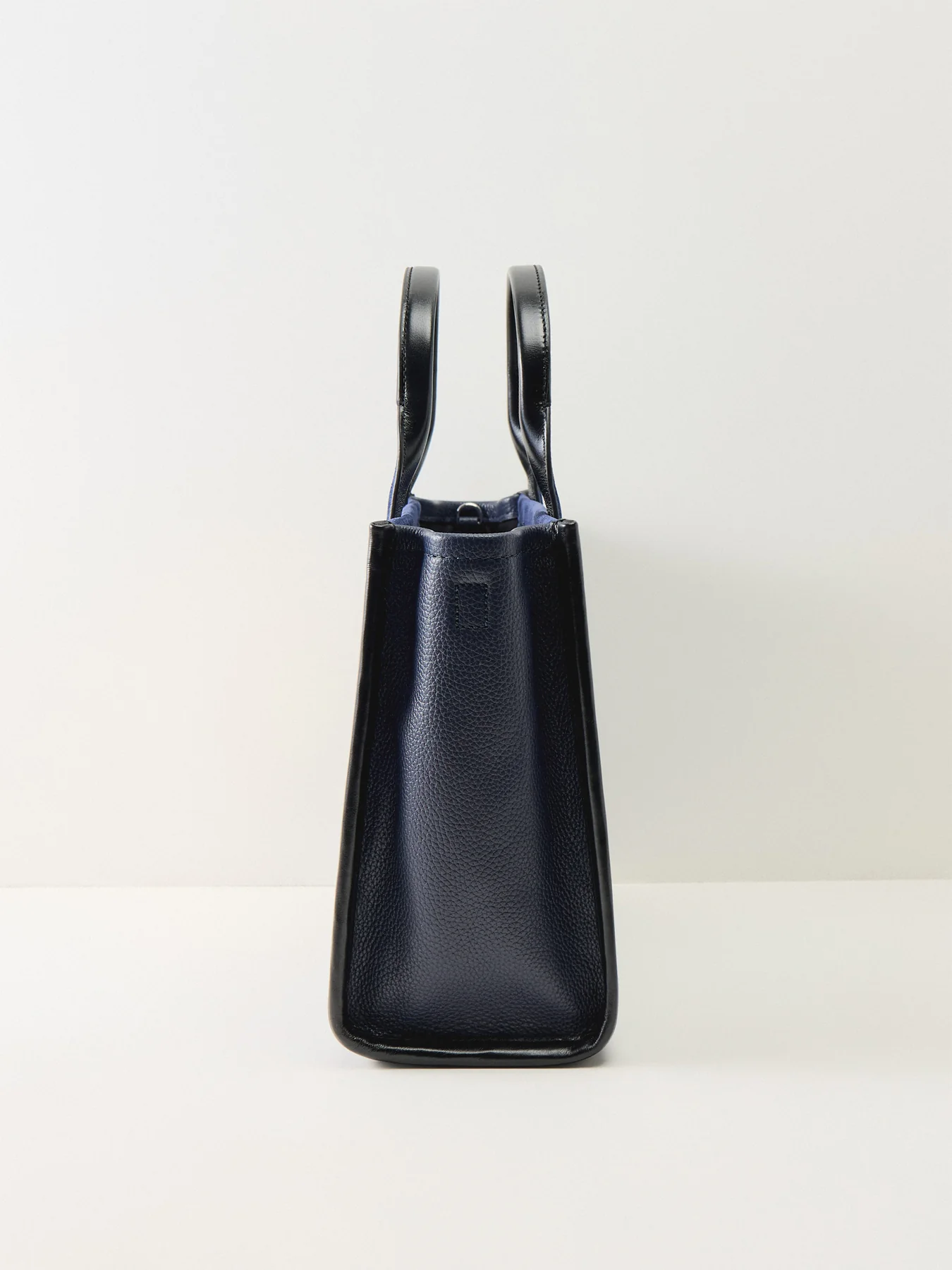Suede Tote Bag Blue - Image 4