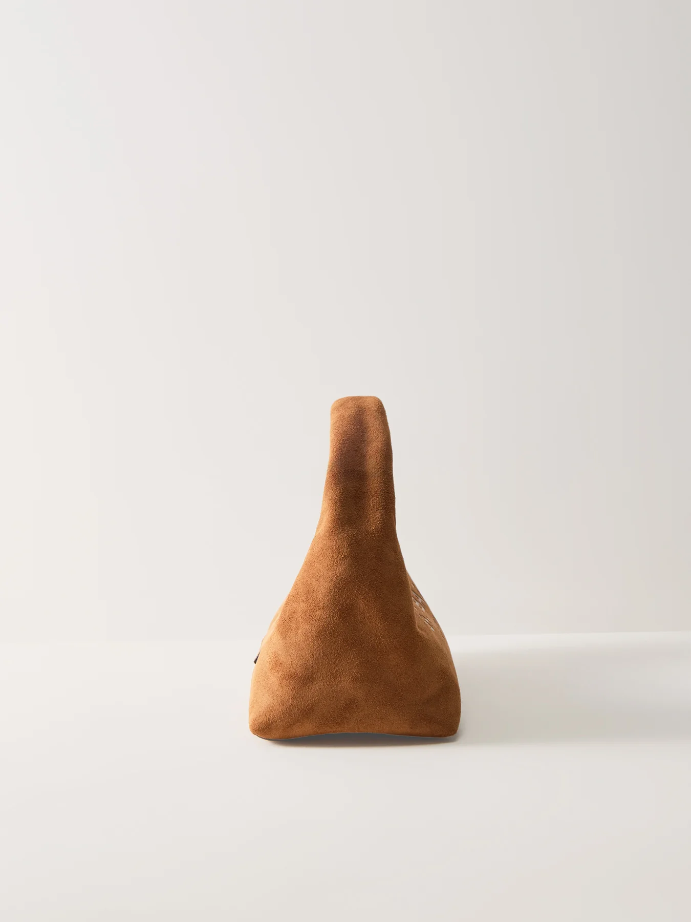 Suede Mini Sack Bag Copper - Image 4