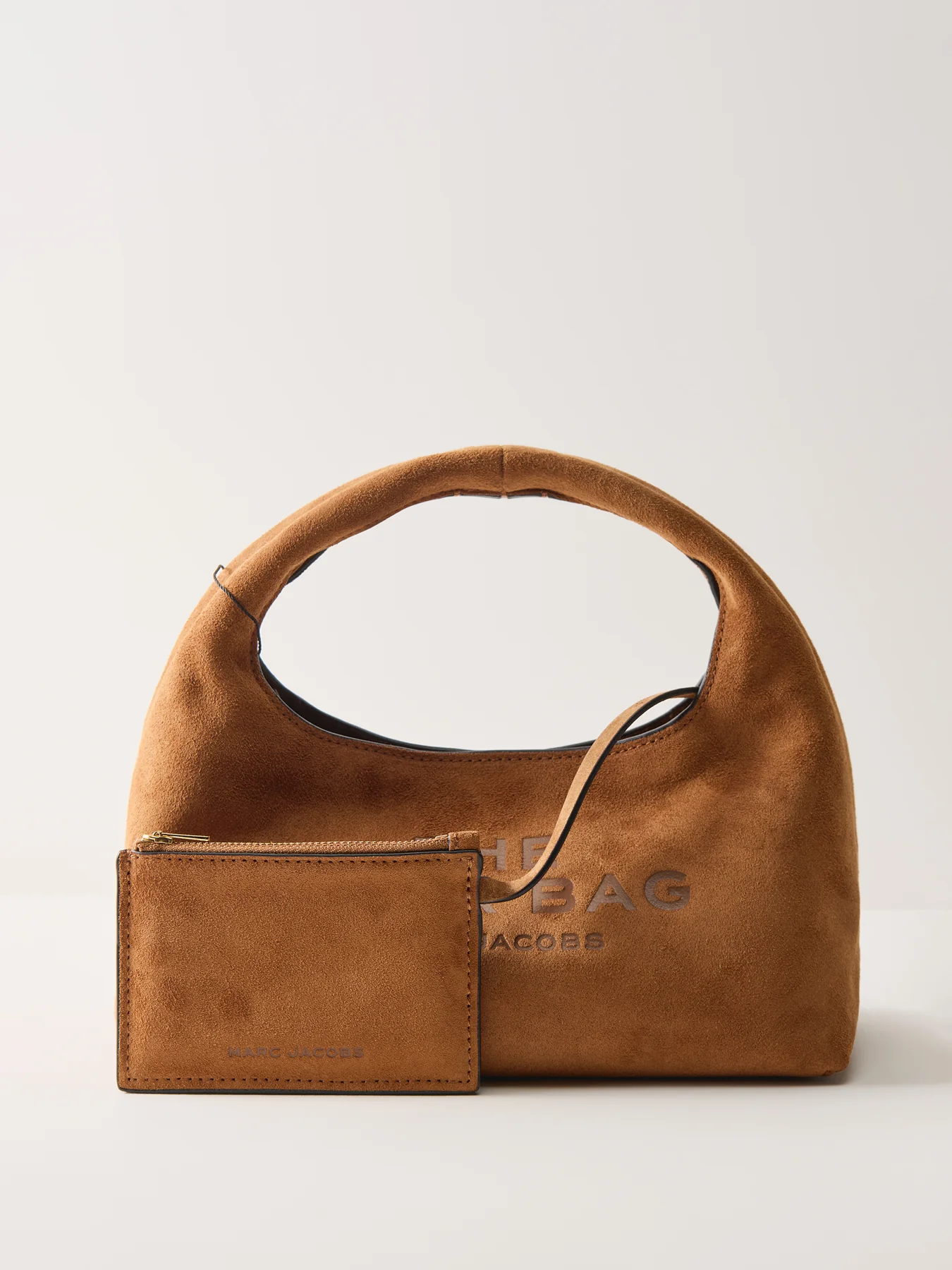 Suede Mini Sack Bag Copper - Image 5