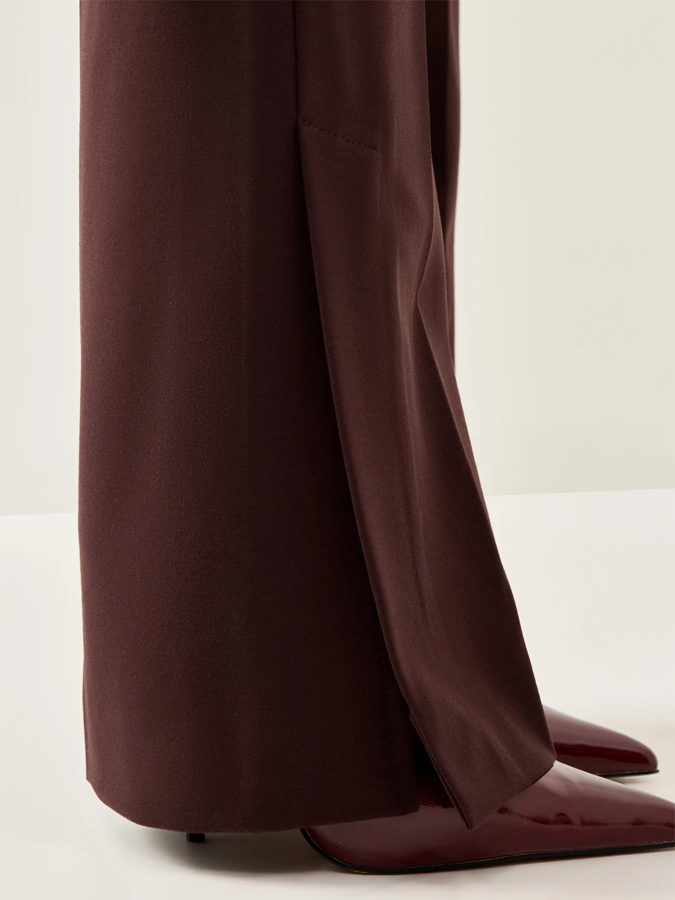 Artur Straight Leg Smart Casual Brown Trouser - Image 3