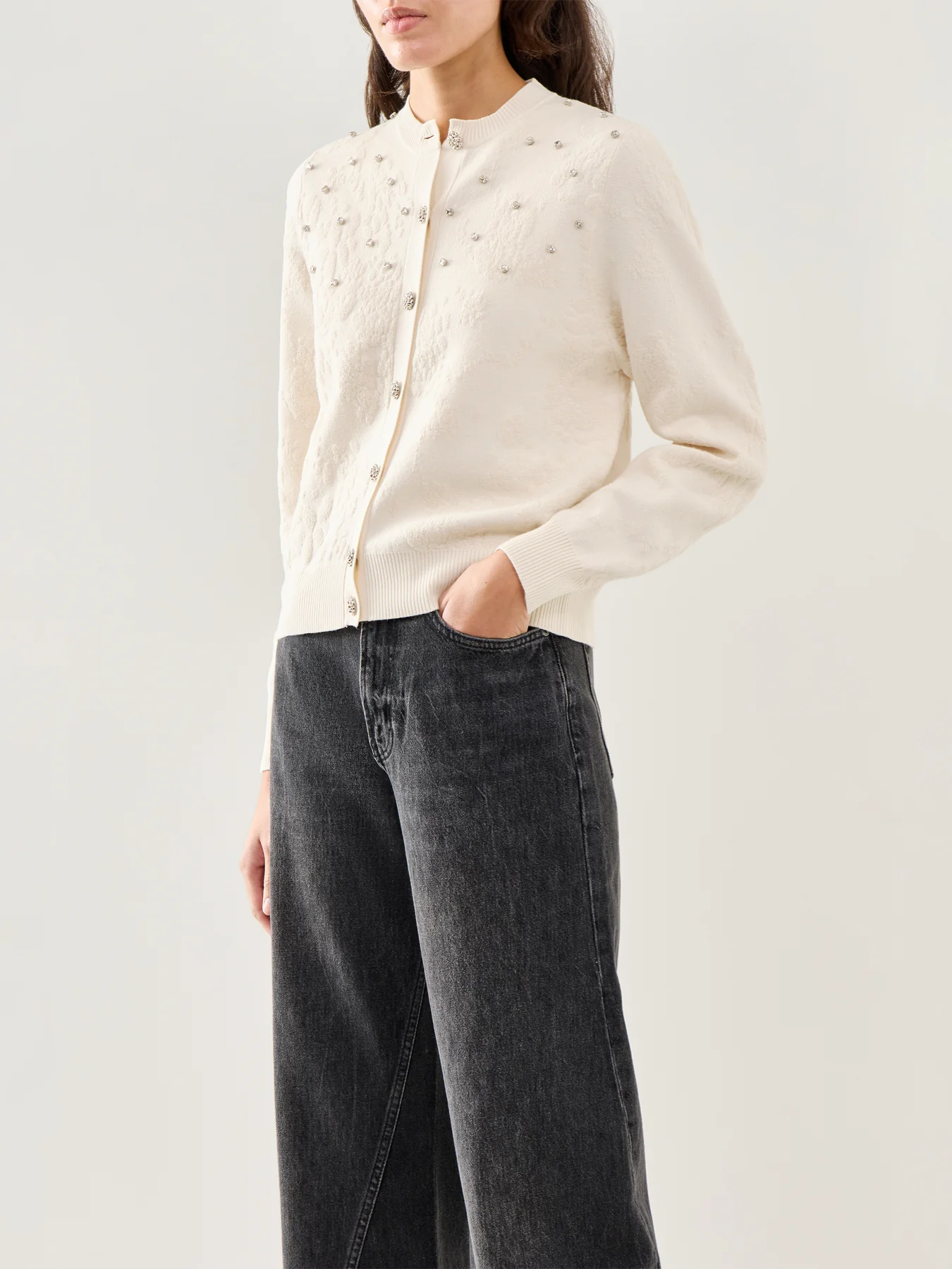 Adorato Fine-Knit Cardigan - Image 4