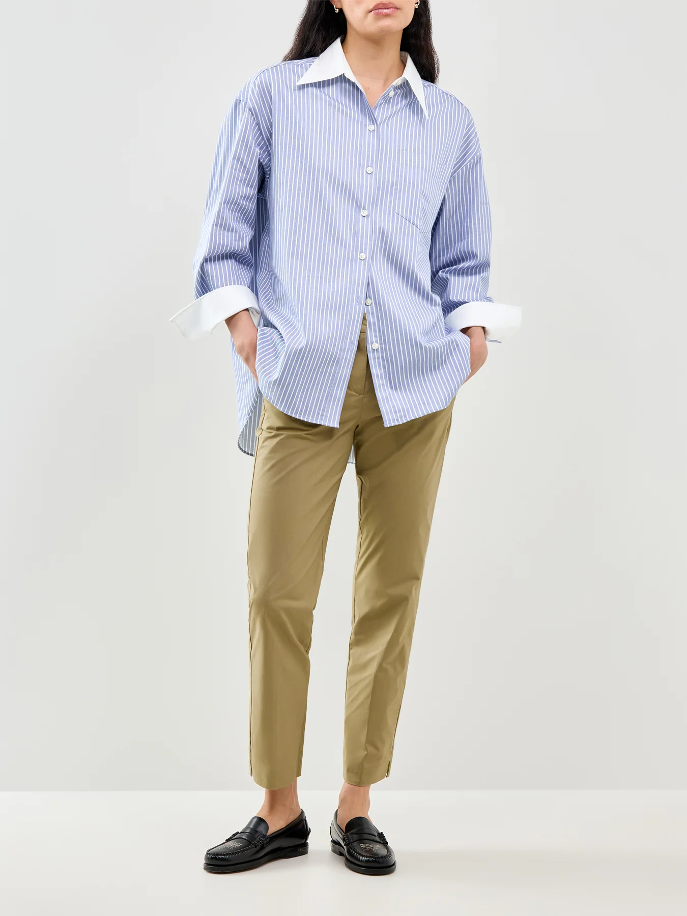 Gettone Tailored Trousers Beige - Image 2