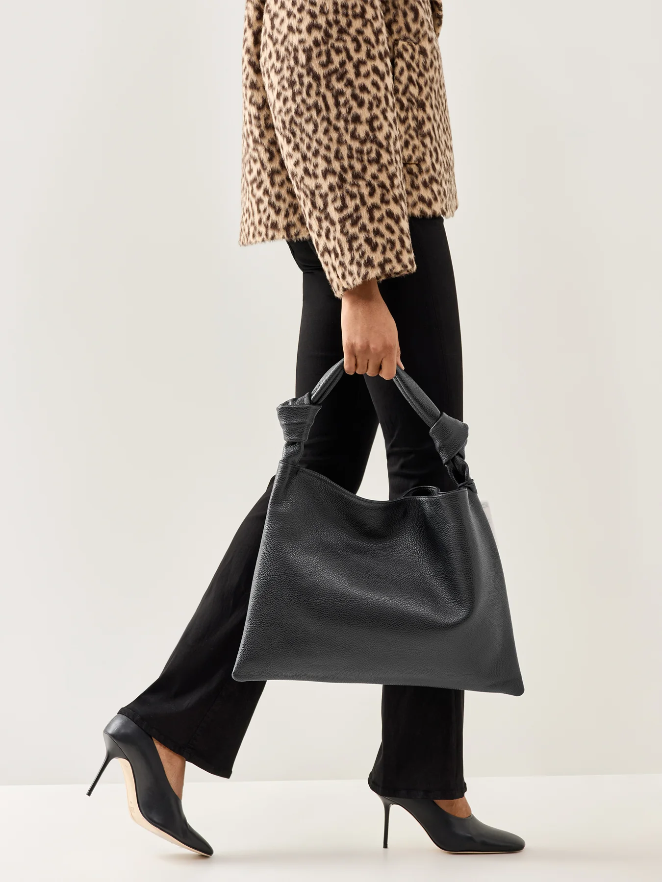 Leena Double Knot Bag Black - Image 2