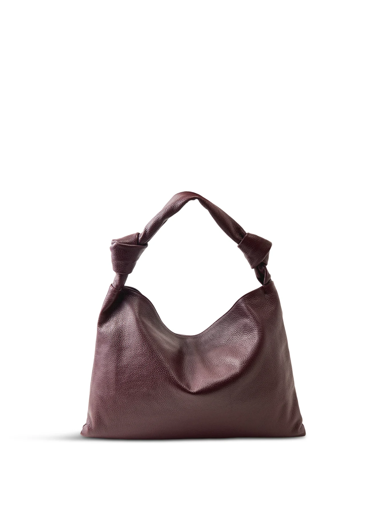 Leena Double Knot Bag Burgundy