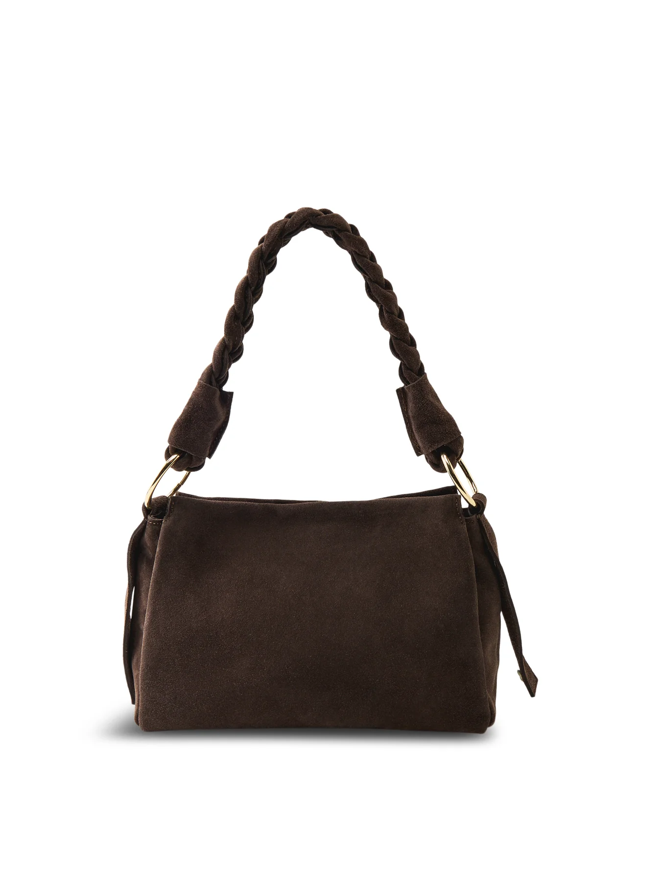 Monnios Suede Bag Brown