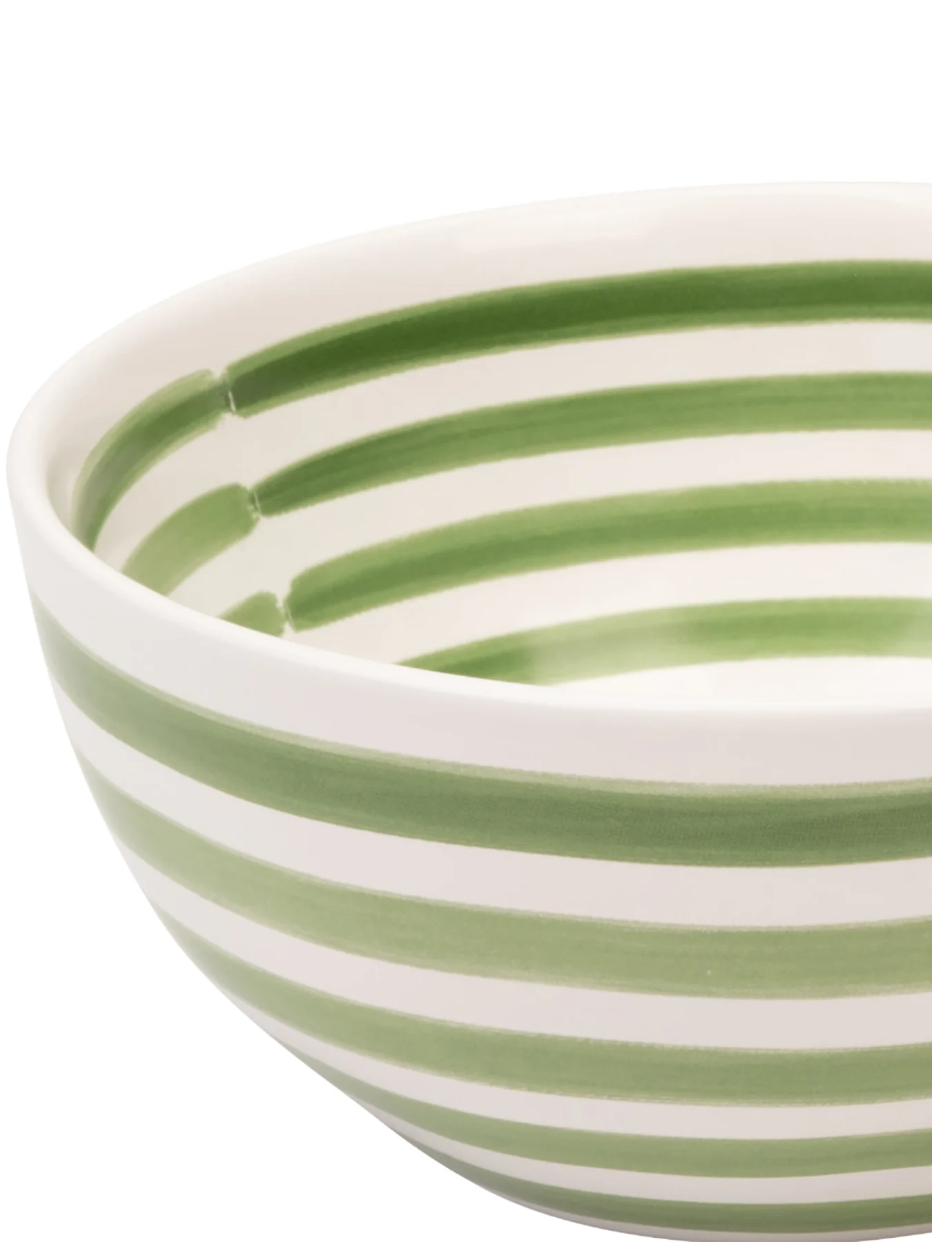 Striped Cereal Bowl Blue - Image 8