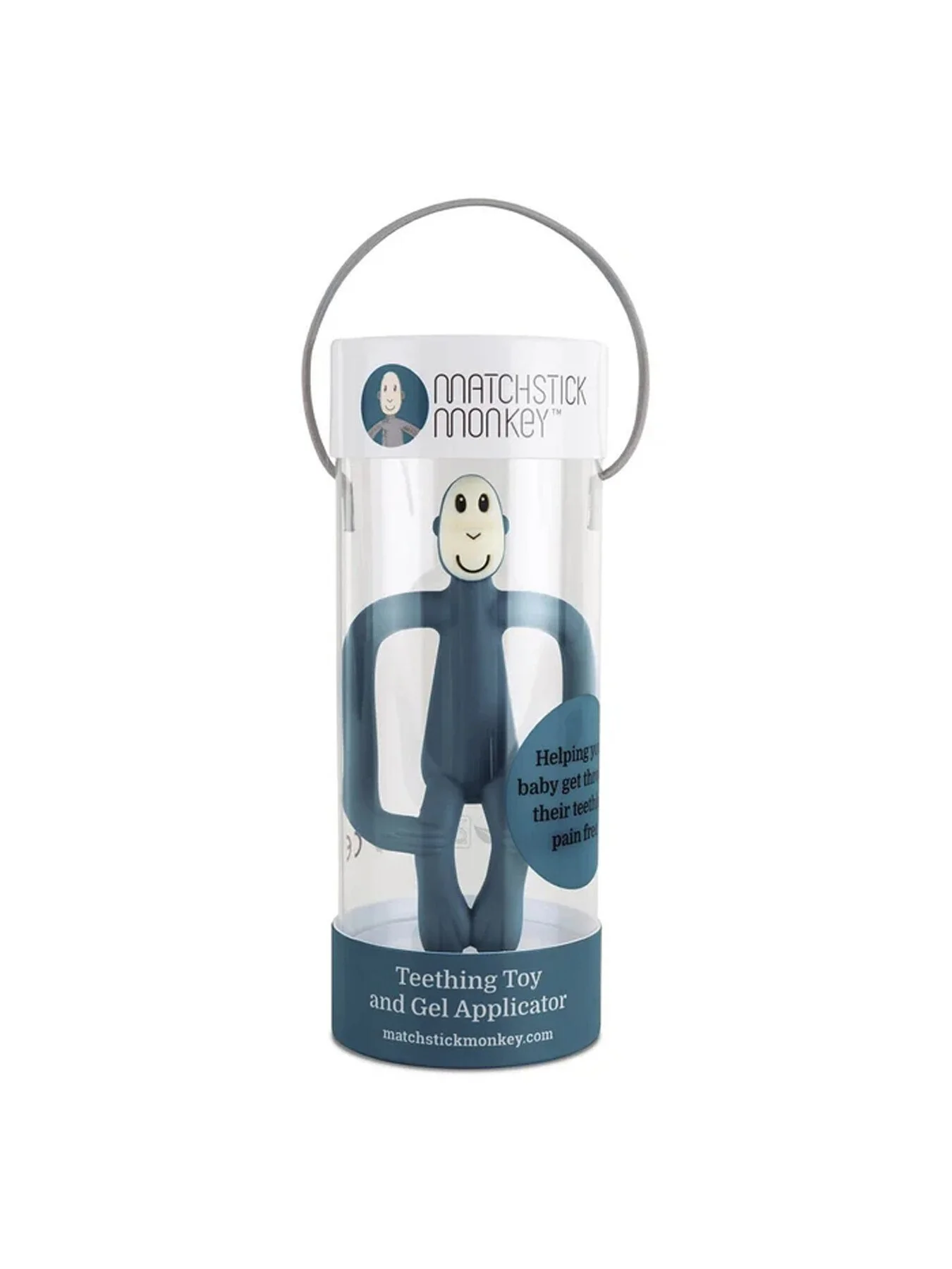 Teething Toy Airforce Blue - Image 2