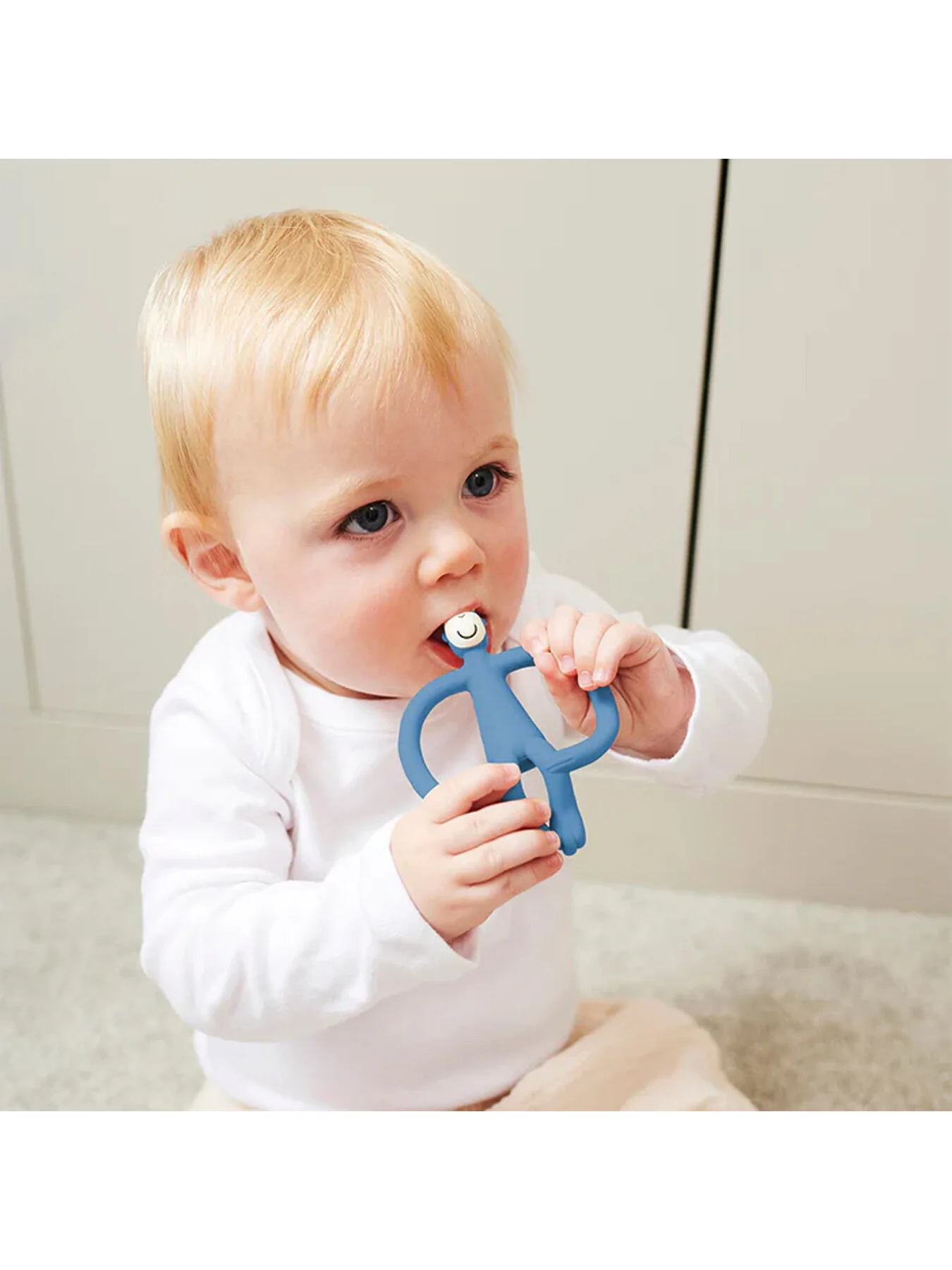 Teething Toy Airforce Blue - Image 4