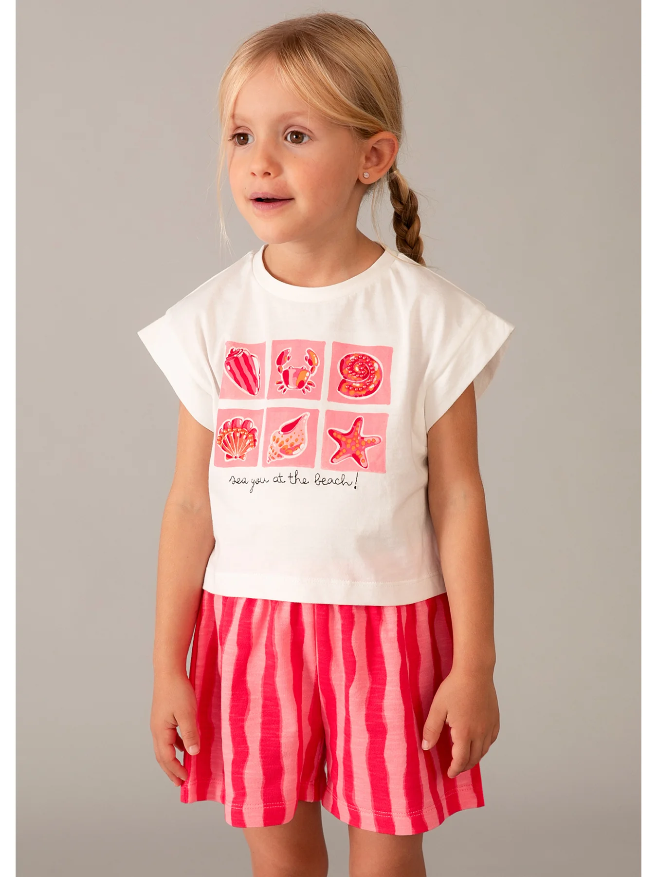 Kids’ Six Piece Shorts Set Multi - Image 5