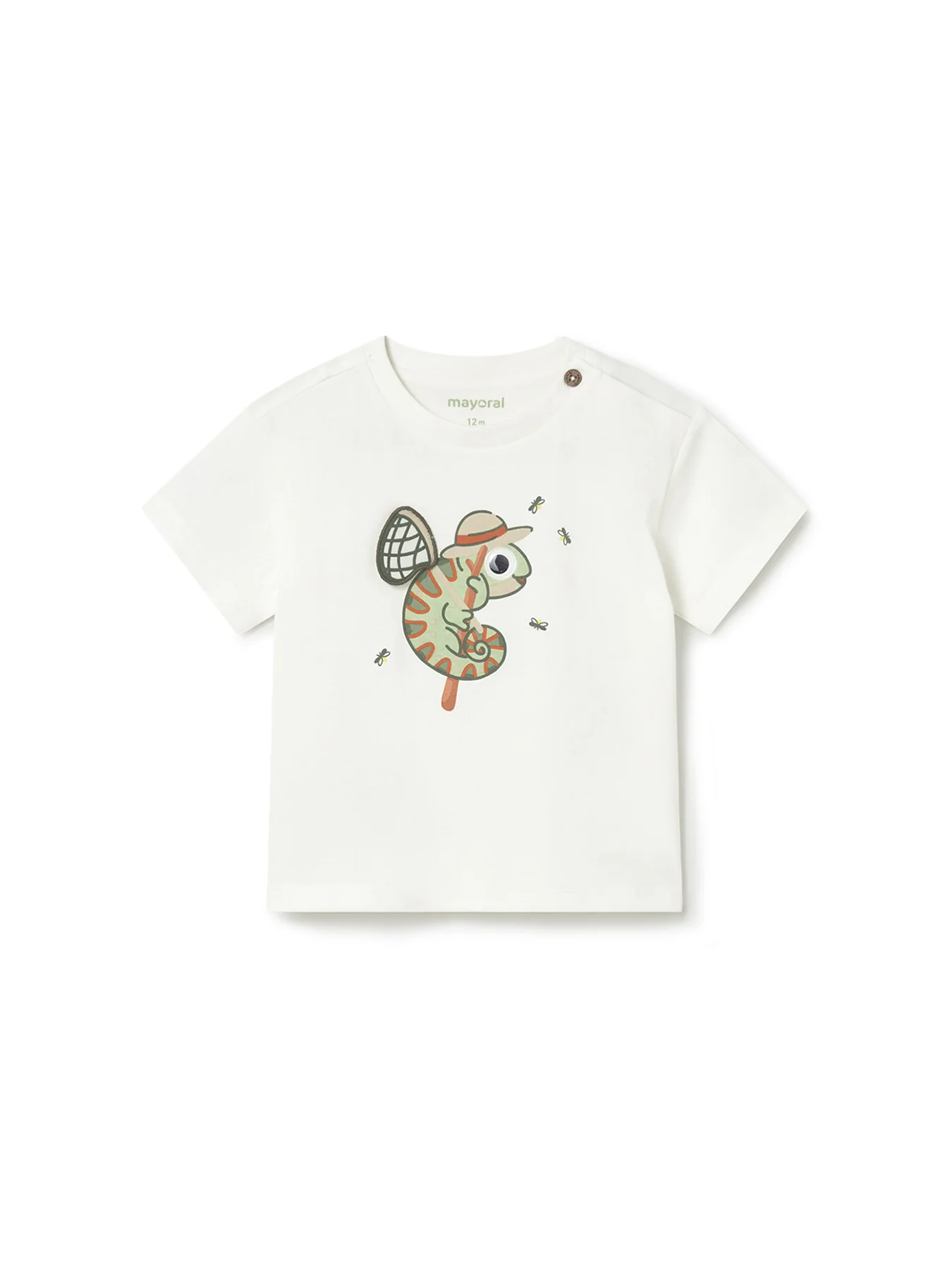 Baby Cameleon Short Sleeve T-Shirt White