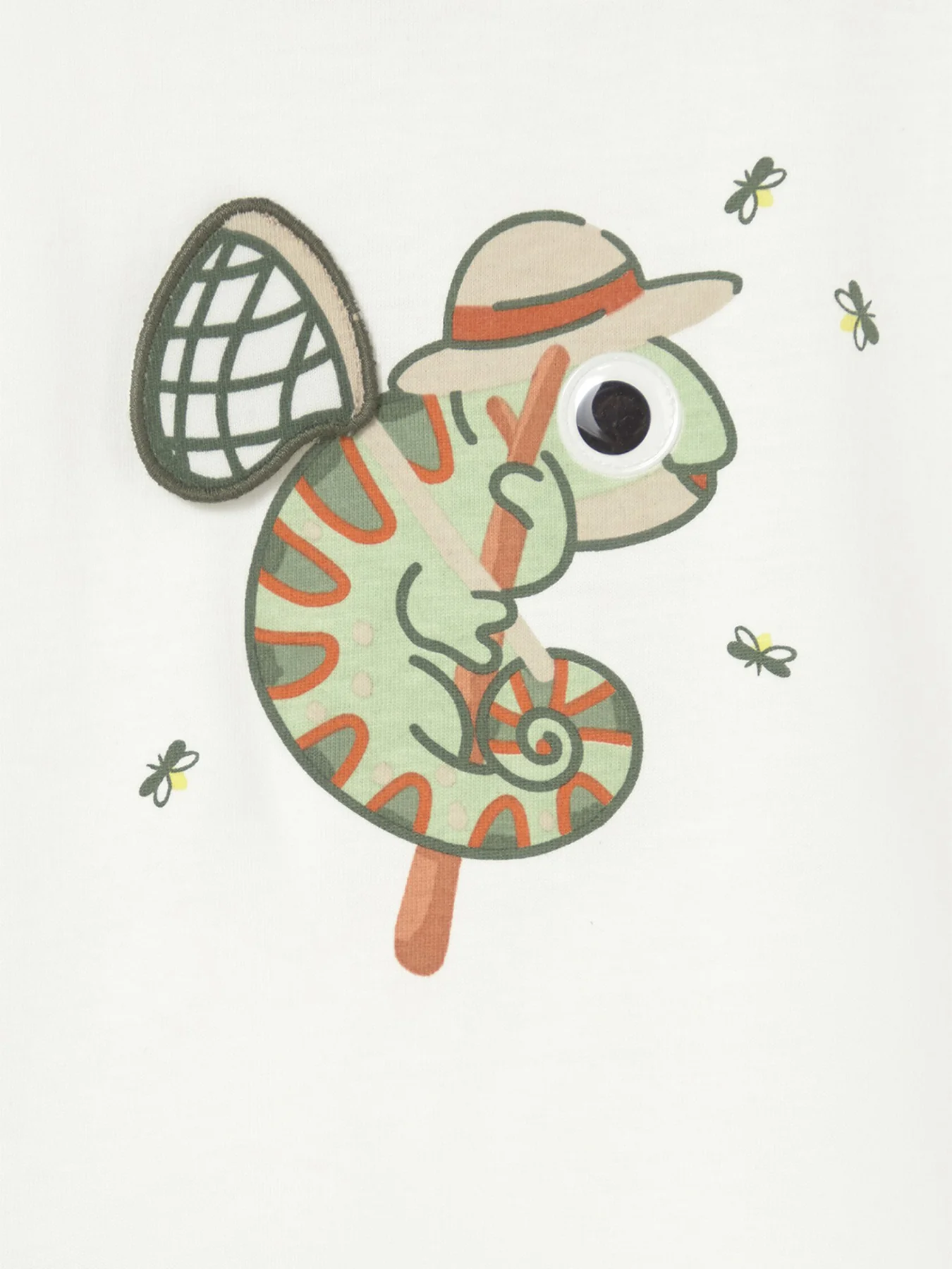 Baby Cameleon Short Sleeve T-Shirt White - Image 3