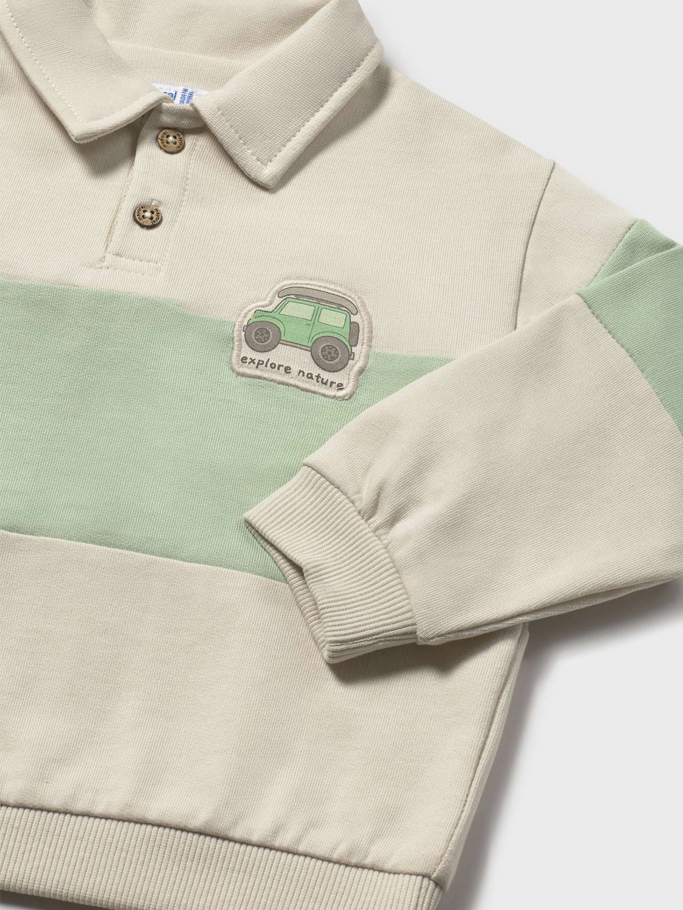 Baby Car Polo Pullover Multi - Image 3
