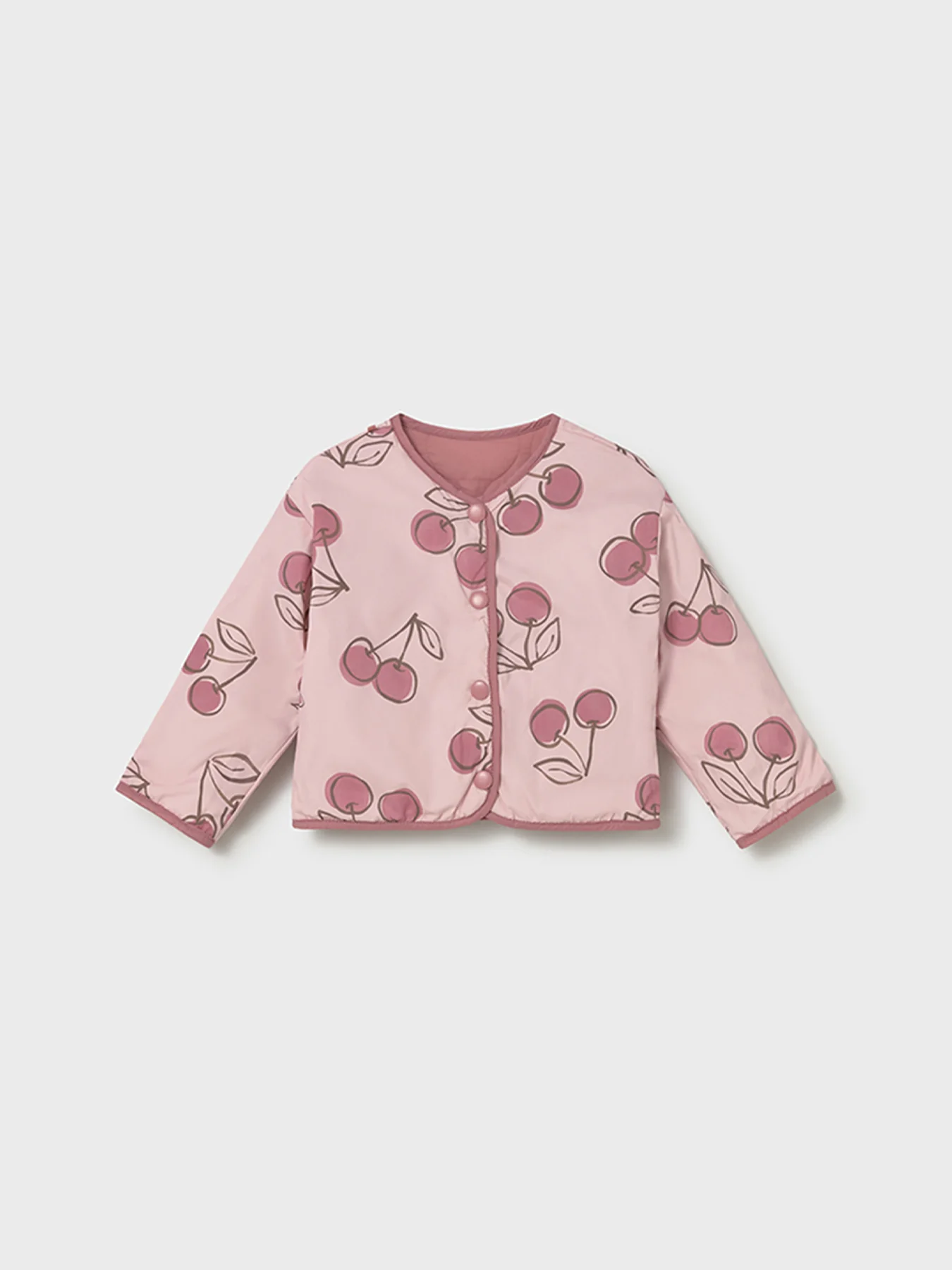 Baby Cherry Reversible Windbreaker Pink - Image 3