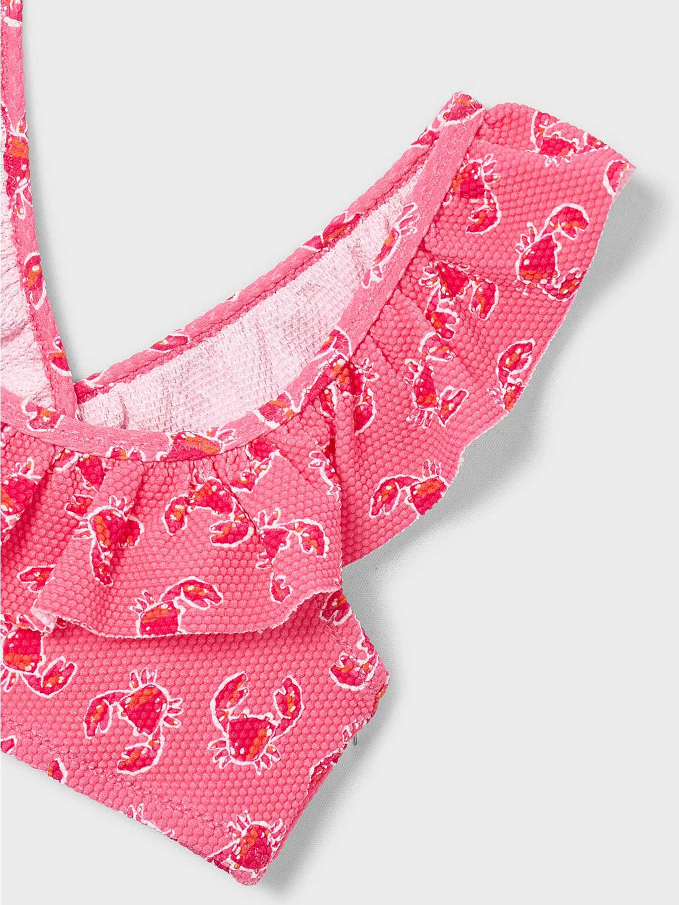 Kids’ Crab Bikini Pink - Image 3