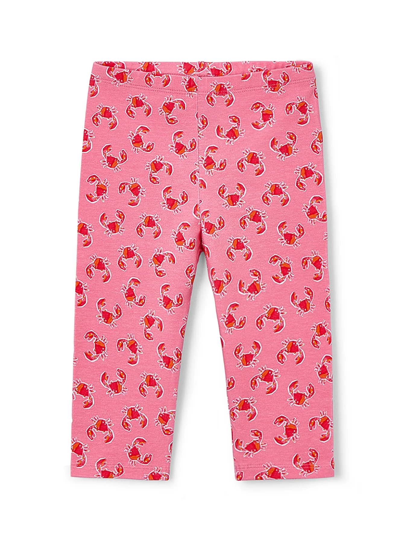 Kids’ Crab Leggings Red