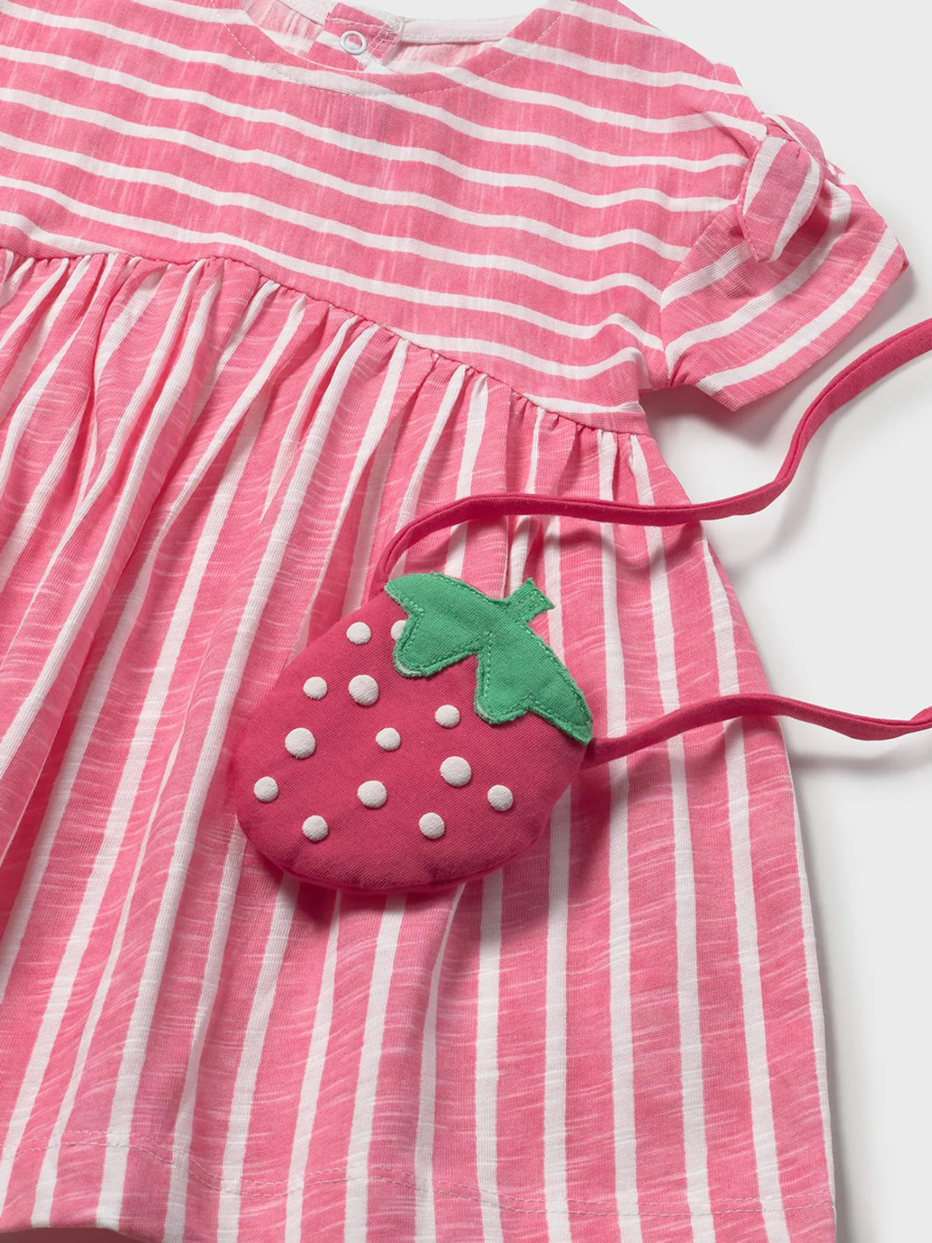 Baby Dress with Bag Pink - Image 3