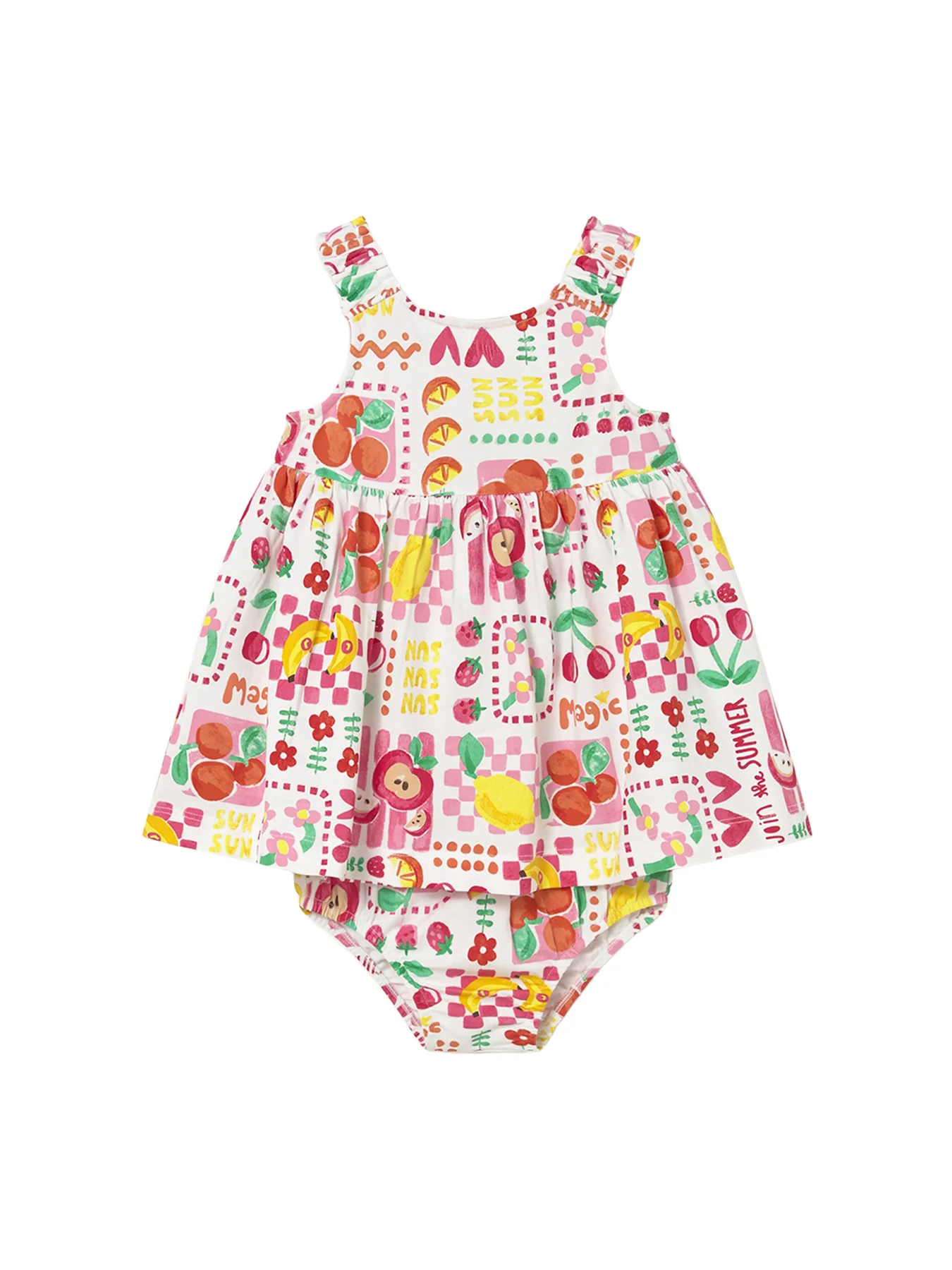 Baby Fruit Dress Set Multi