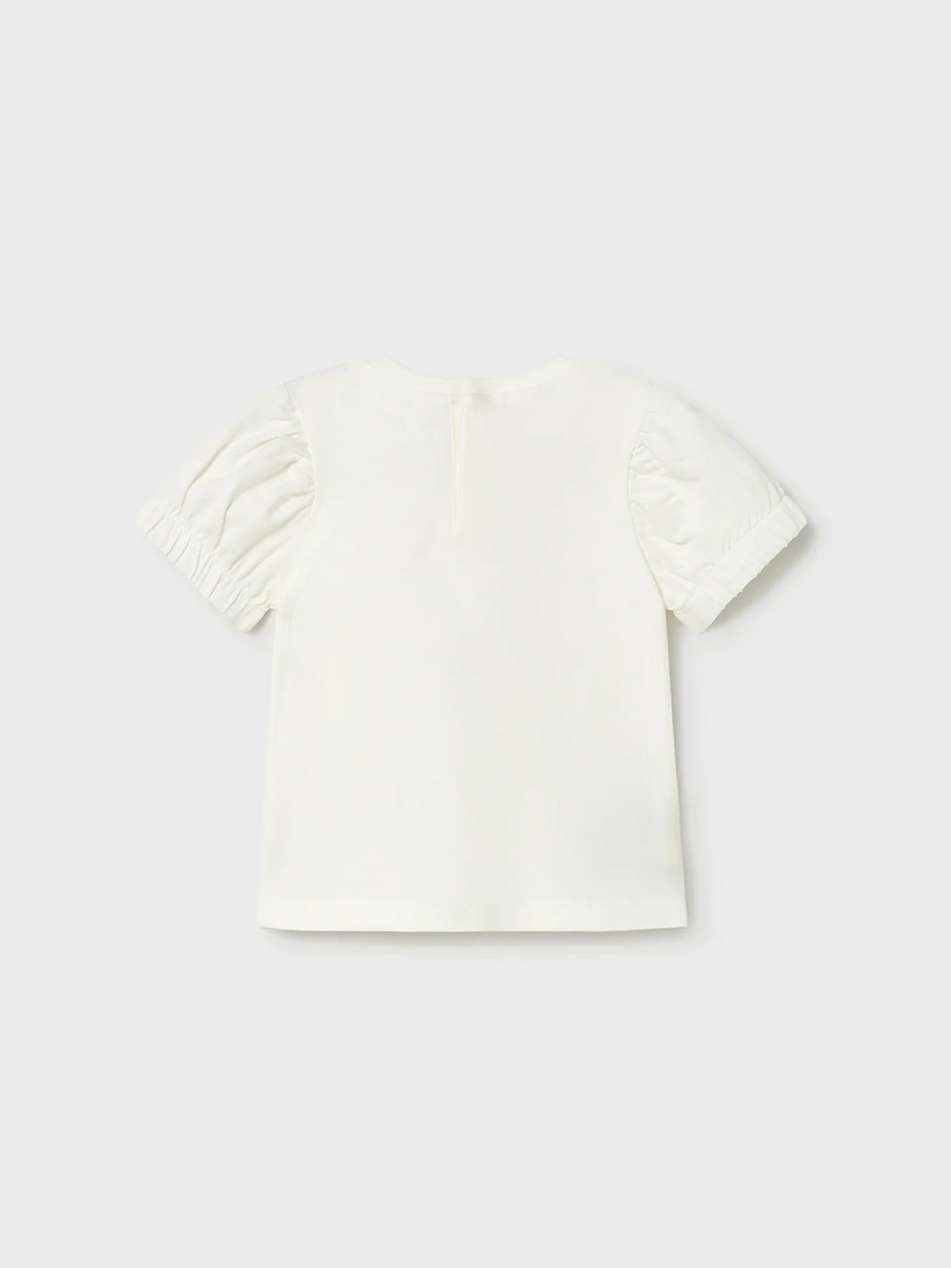 Baby Flower Short Sleeve T-Shirt White - Image 2