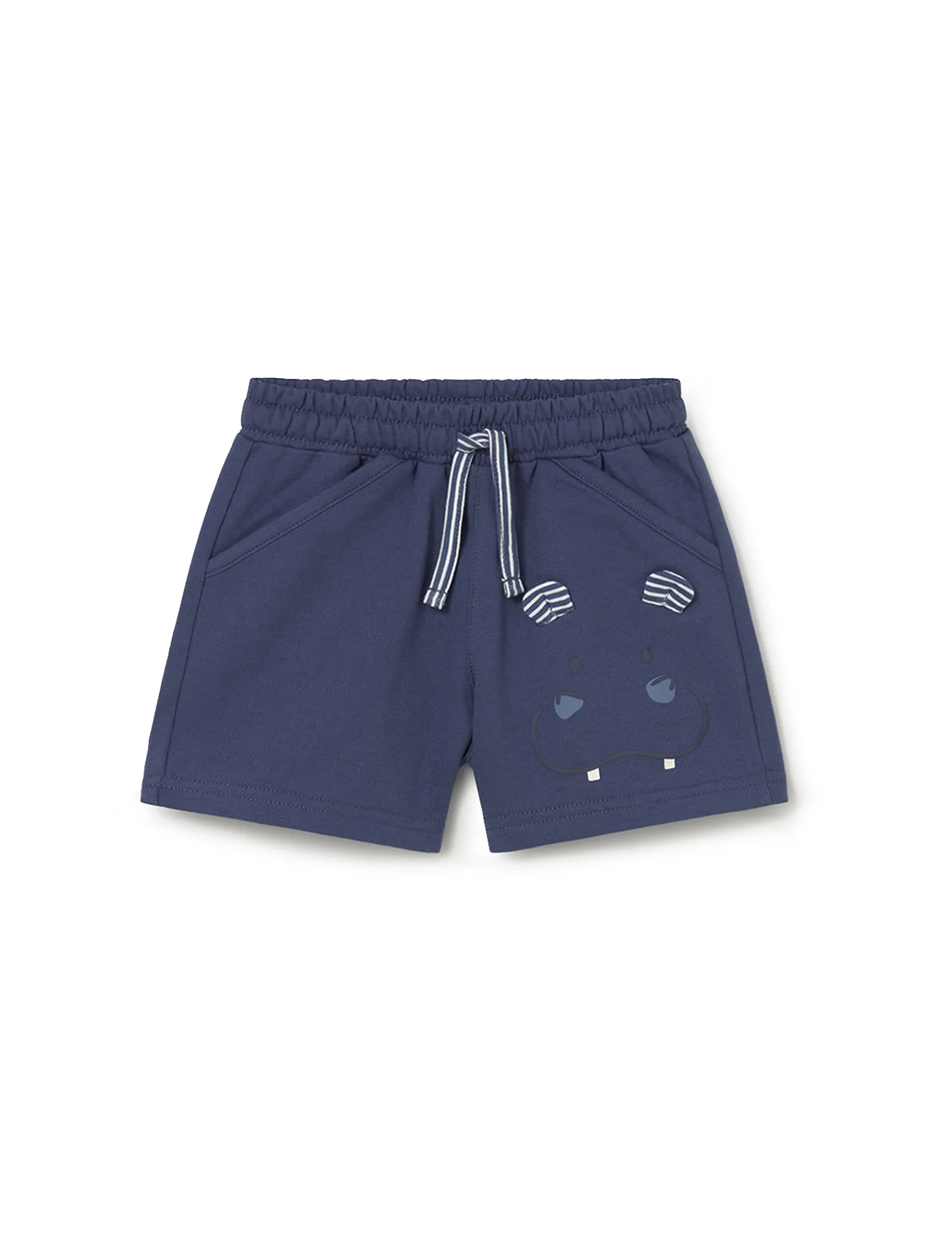 Baby Hippo Bermuda Shorts Blue
