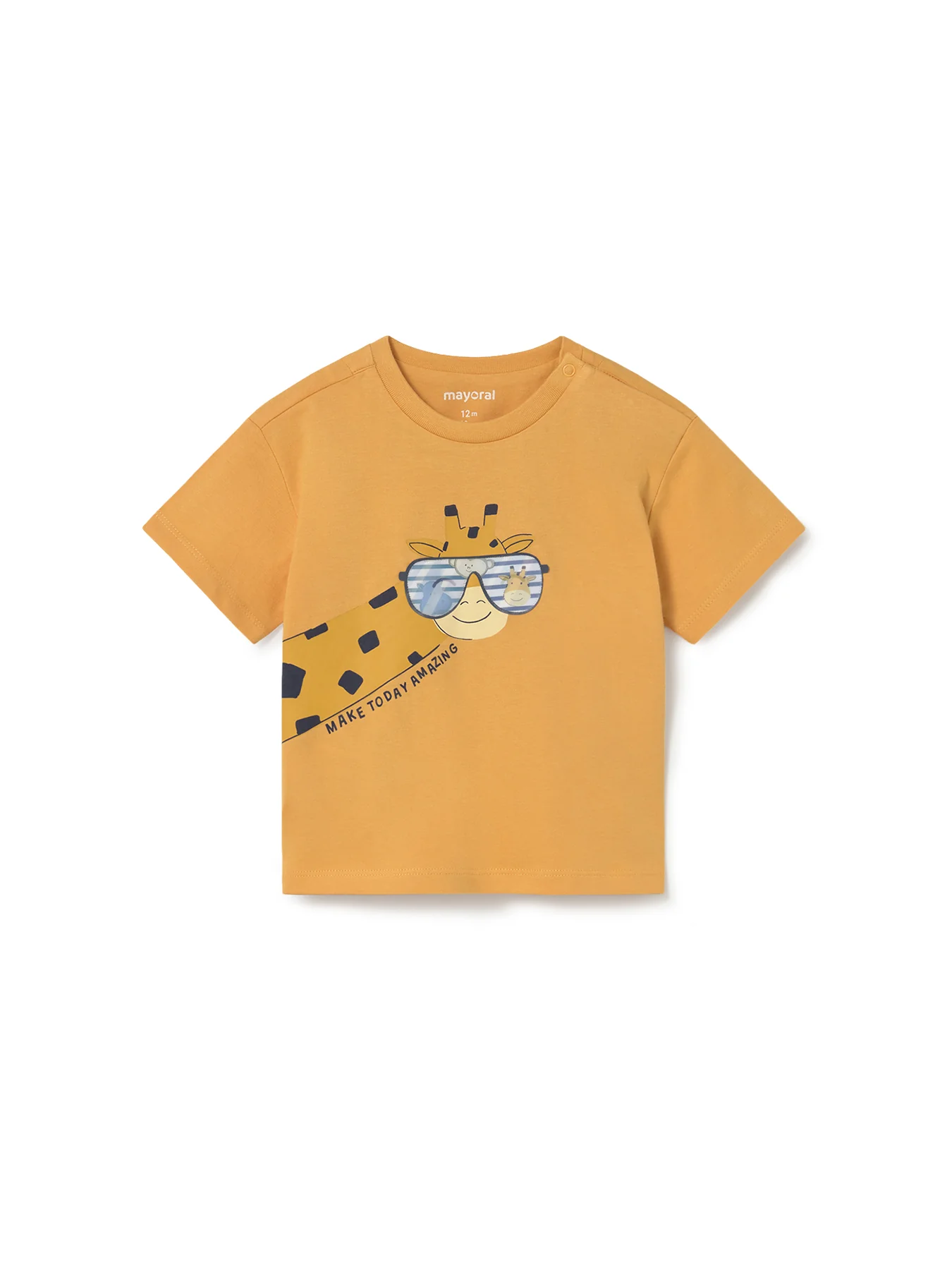 Baby Lenticular Short Sleeve T-Shirt Yellow