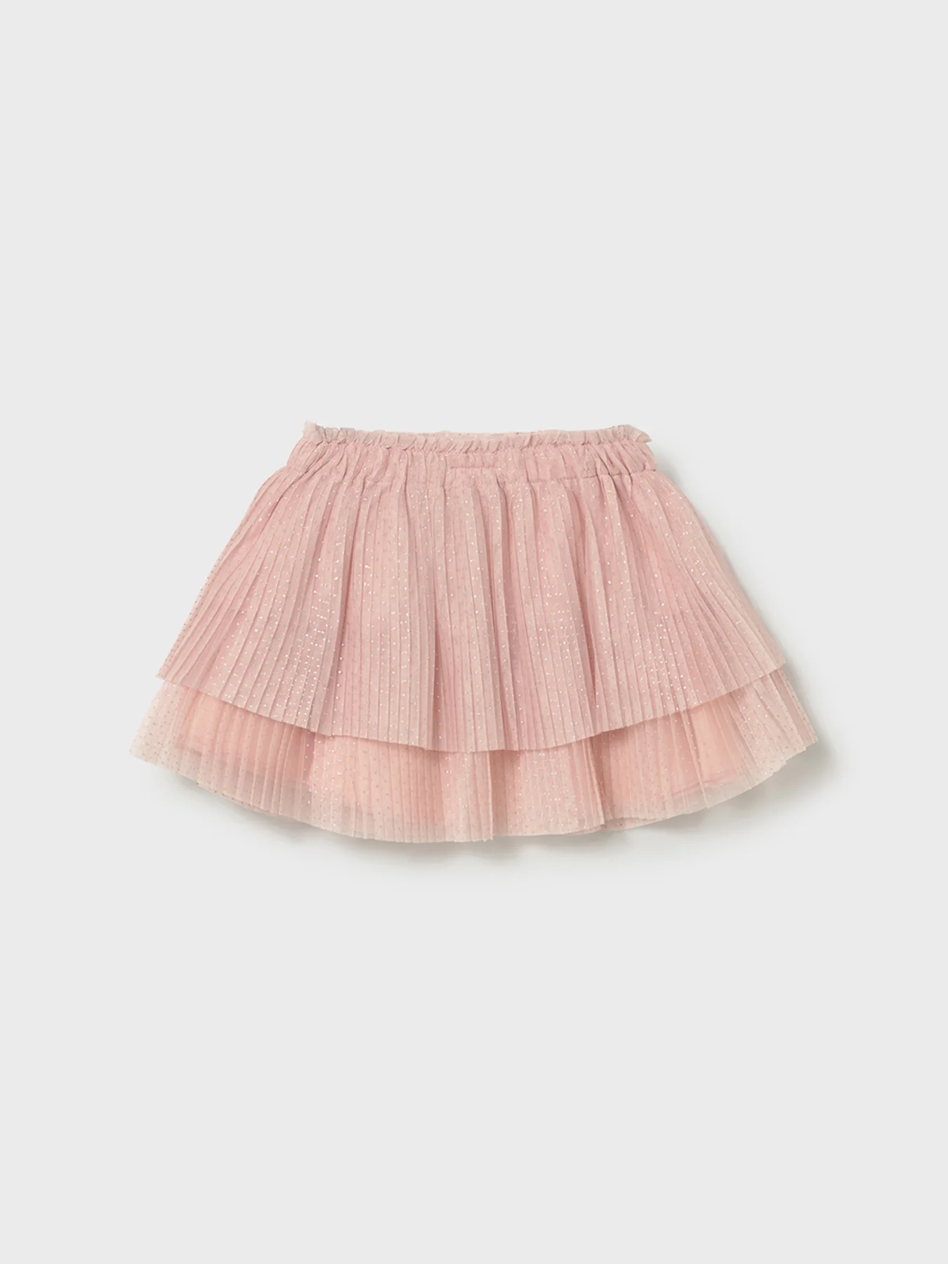 Baby Pleated Tulle Skirt Pink - Image 2