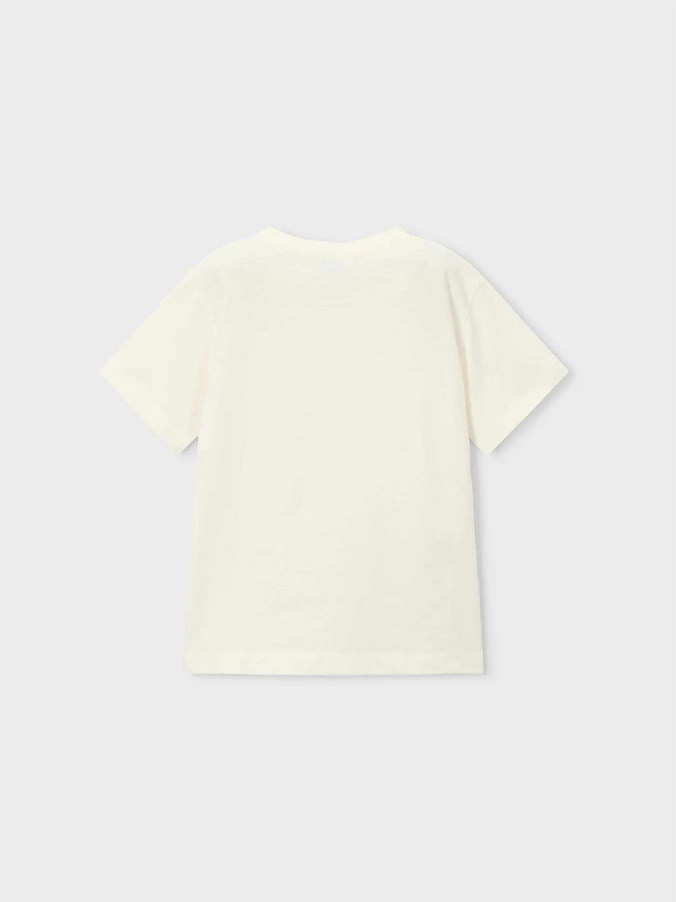 Kids’ Robot Short Sleeve T-Shirt White - Image 2