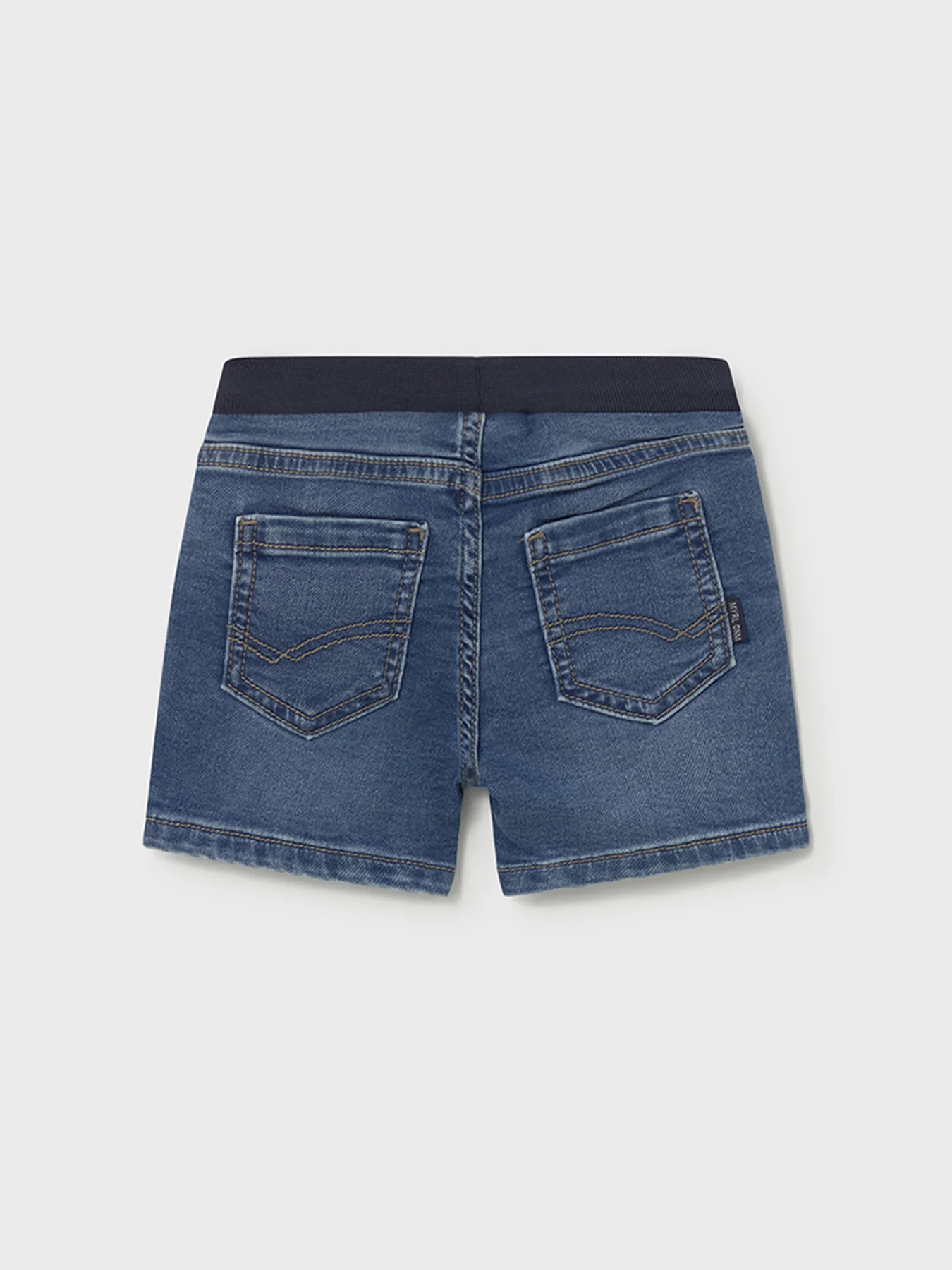 Baby Soft Denim Shorts Blue - Image 2