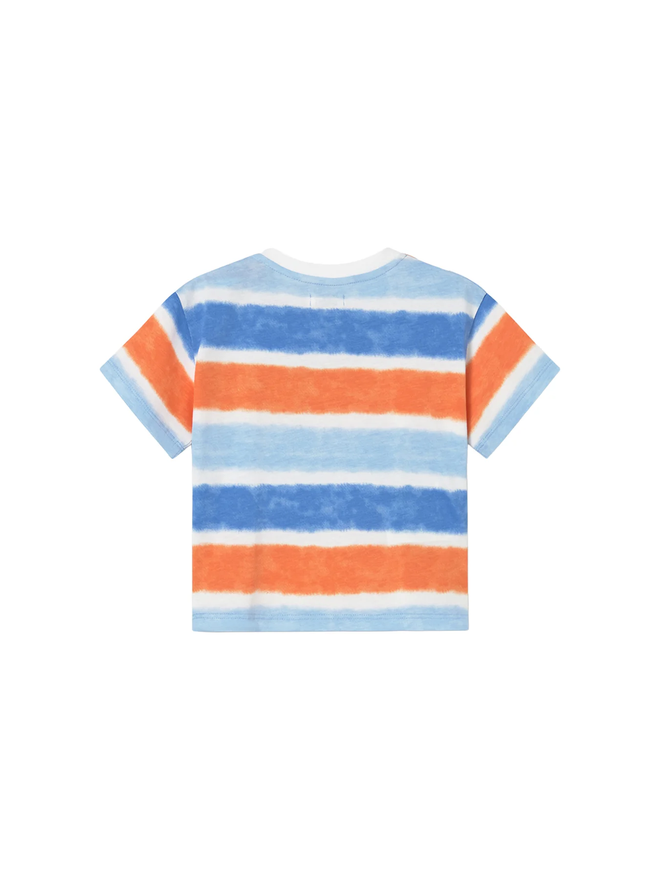 Baby Striped Short Sleeve T-Shirt Multi - Image 2