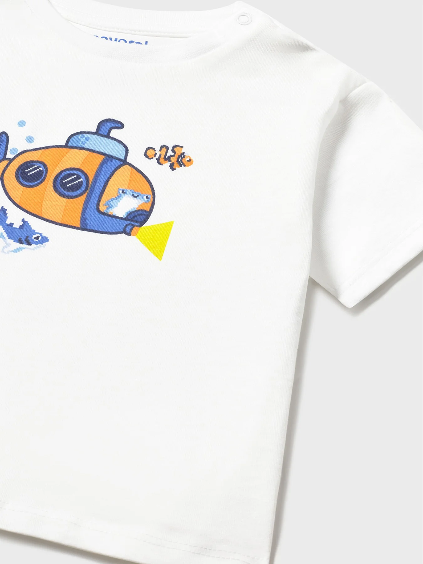 Baby Submarine T-Shirt Set Blue - Image 3