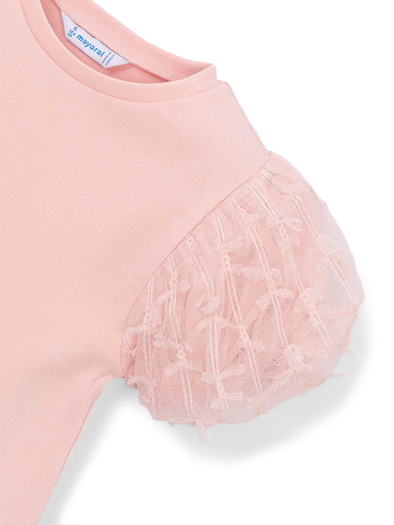 Kids’ Tulle Short Sleeve T-Shirt Multi - Image 3