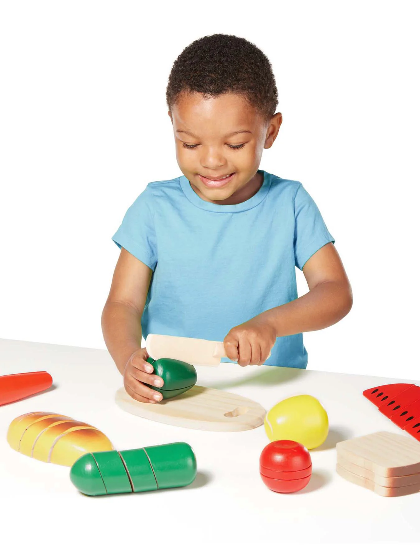 Wooden Cutting Food Set - Image 6