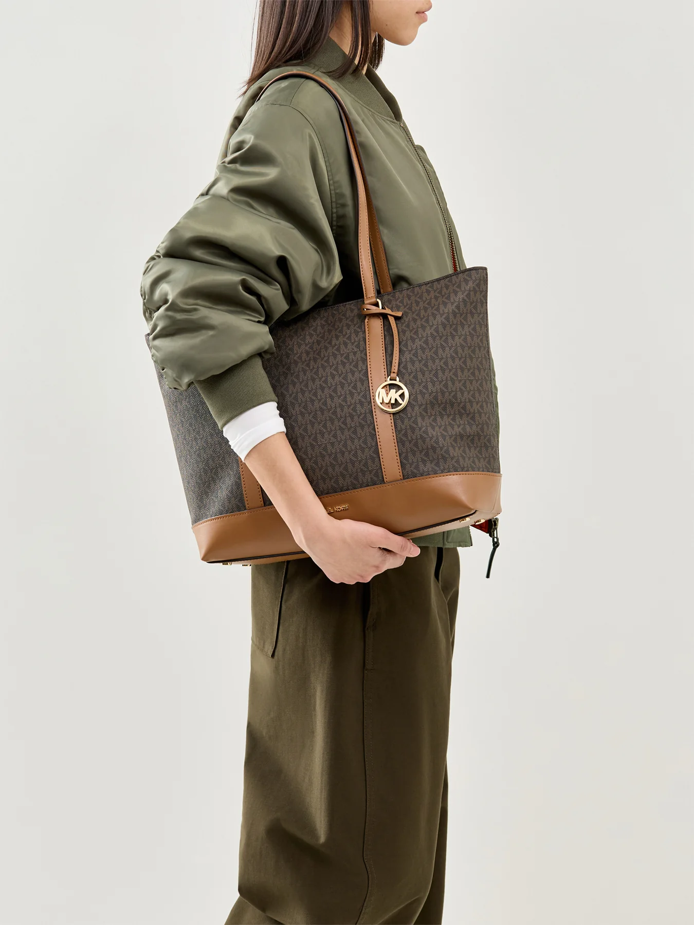 Andie Medium Tote Bag Brown - Image 2
