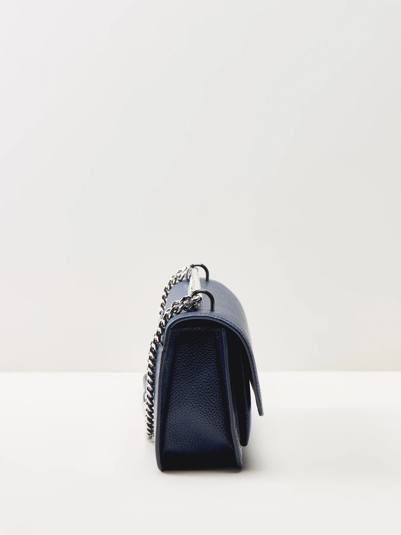 Claire Large Shoulder Bag Blue - Image 4