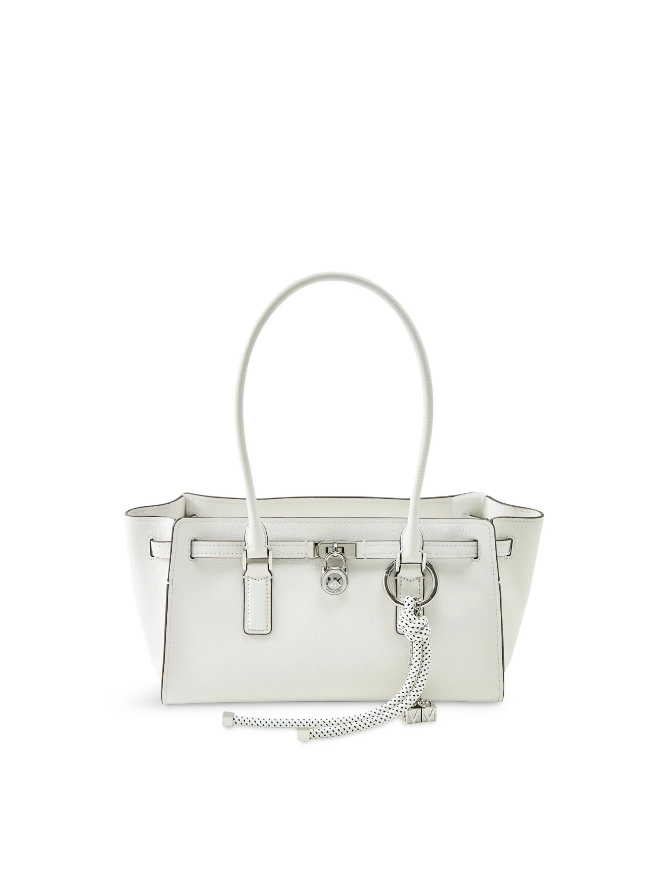 Hamilton Moderne Small Shoulder Tote White
