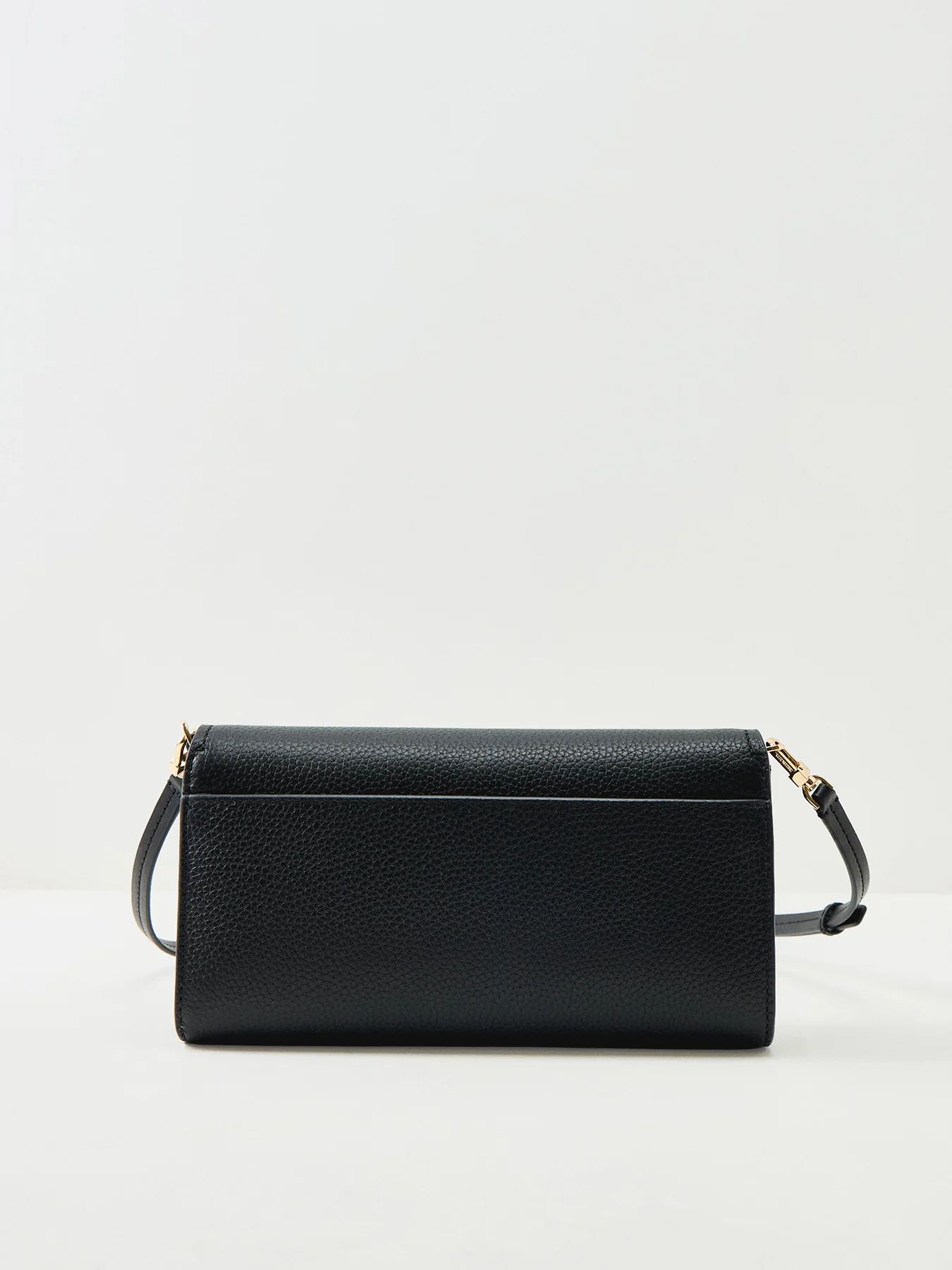 Jet Set Small Flap Crossbody Bag Black - Image 3