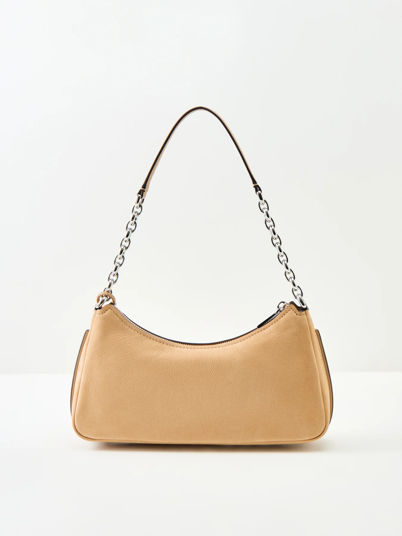 Nolita Medium Chain Pouchette Beige - Image 3