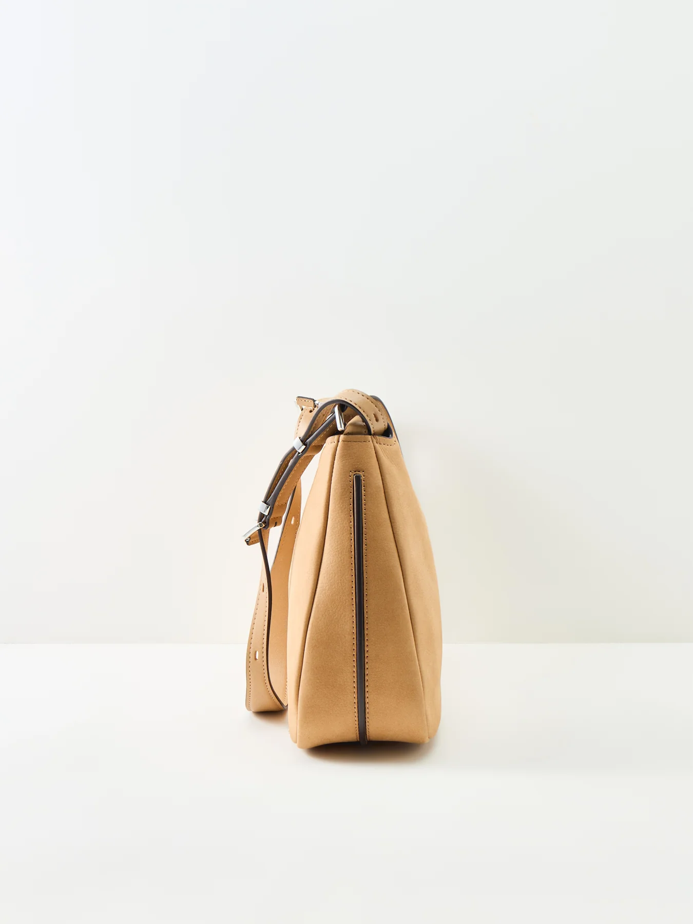 Nolita Medium Shoulder Bag Beige - Image 4